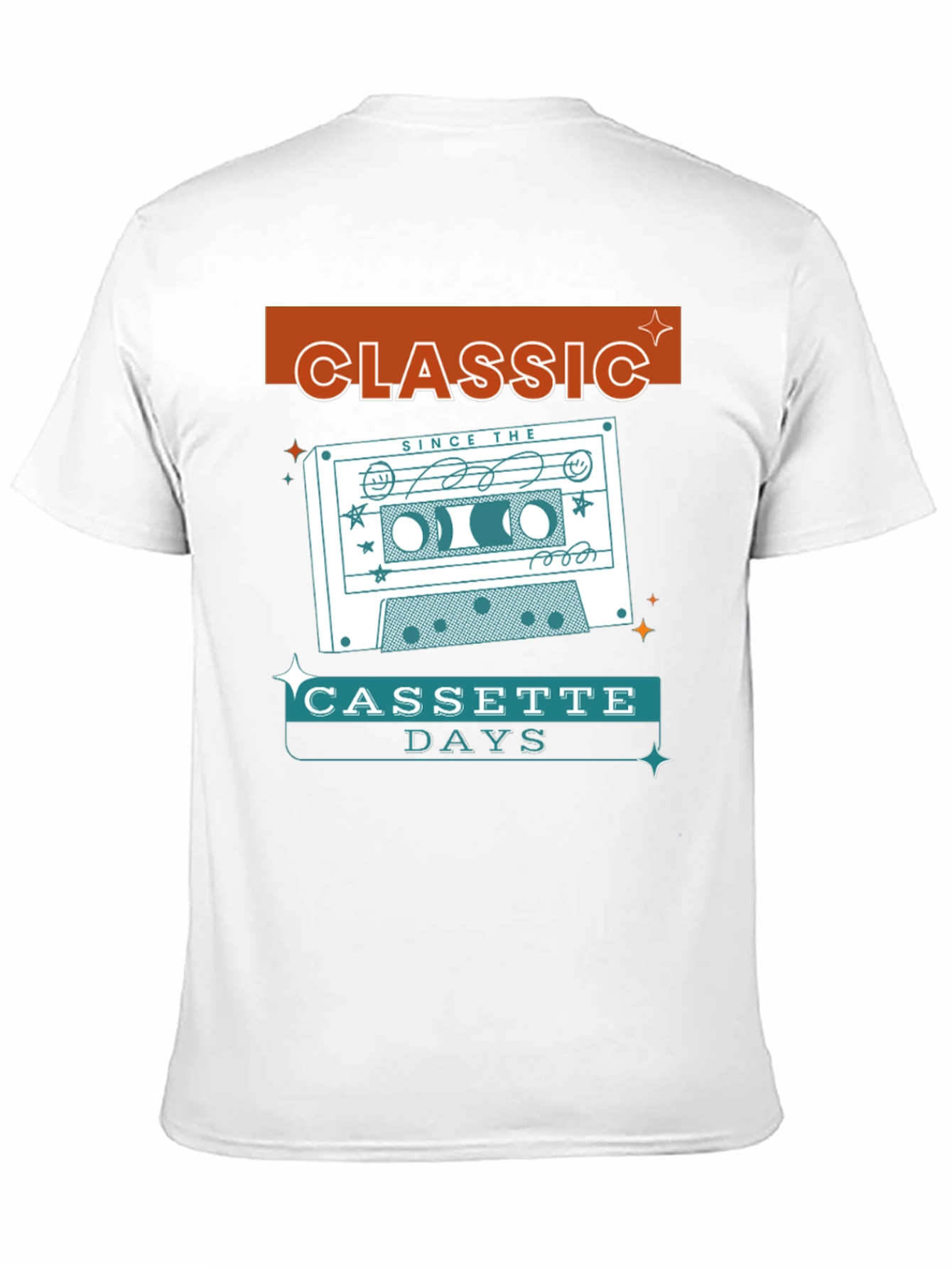 Classic Cassette Days T-Shirt - Retro Music Tee