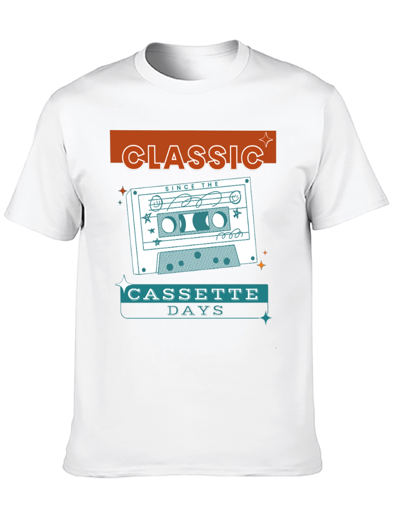 Classic Cassette Days T-Shirt - Retro Music Tee