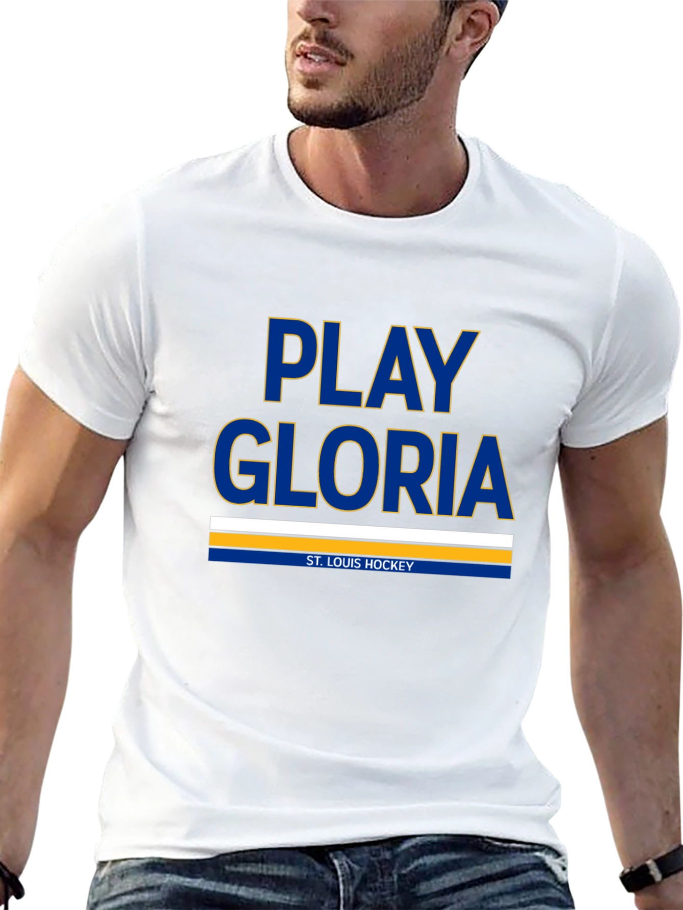 Play Gloria St. Louis Hockey T-Shirt