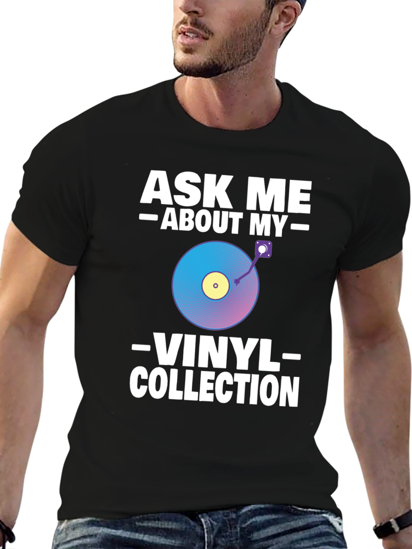 Ask Me About My Vinyl Collection T-Shirt