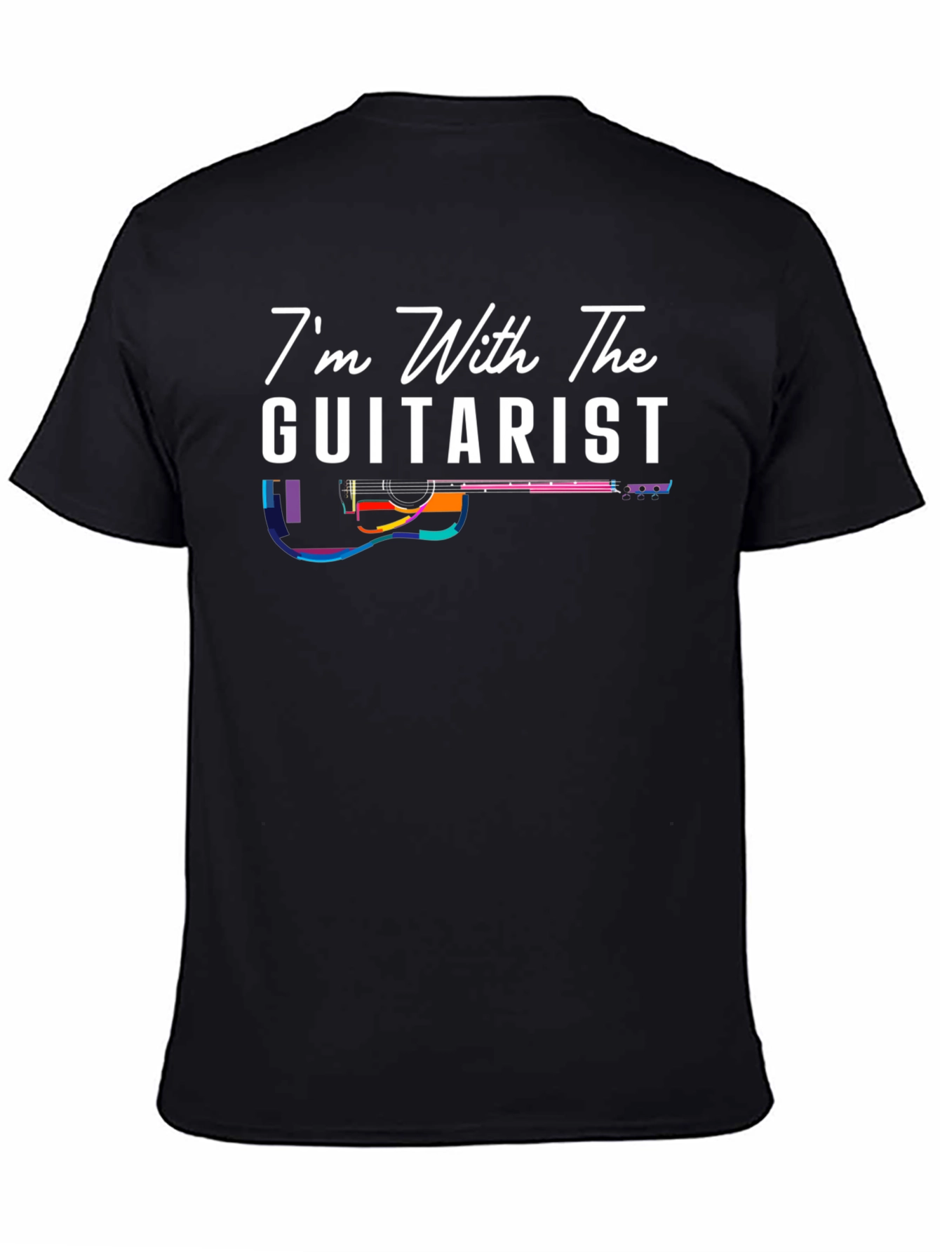 Im With The Guitarist Black T-Shirt