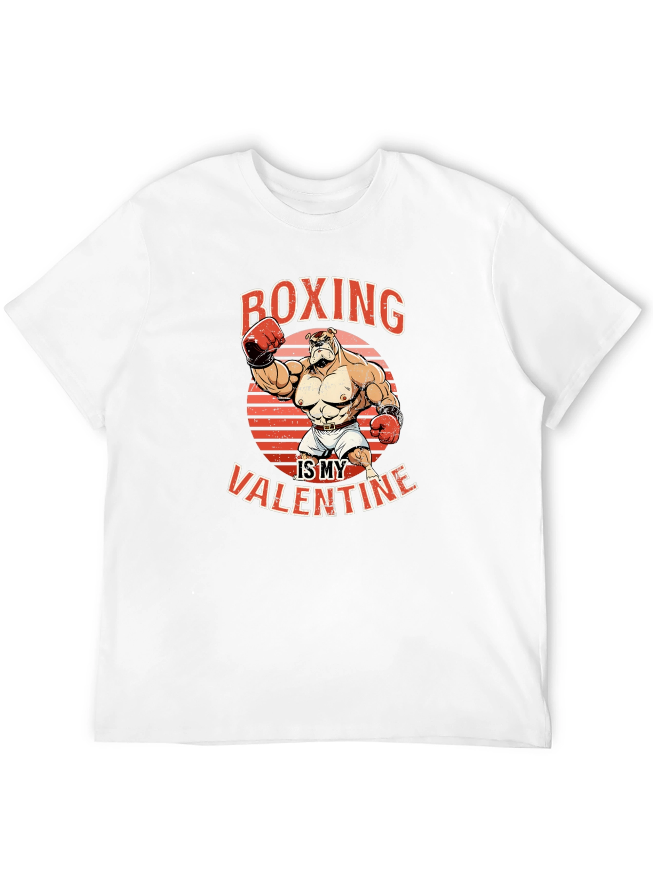 Boxing is My Valentine Graphic T-Shirt