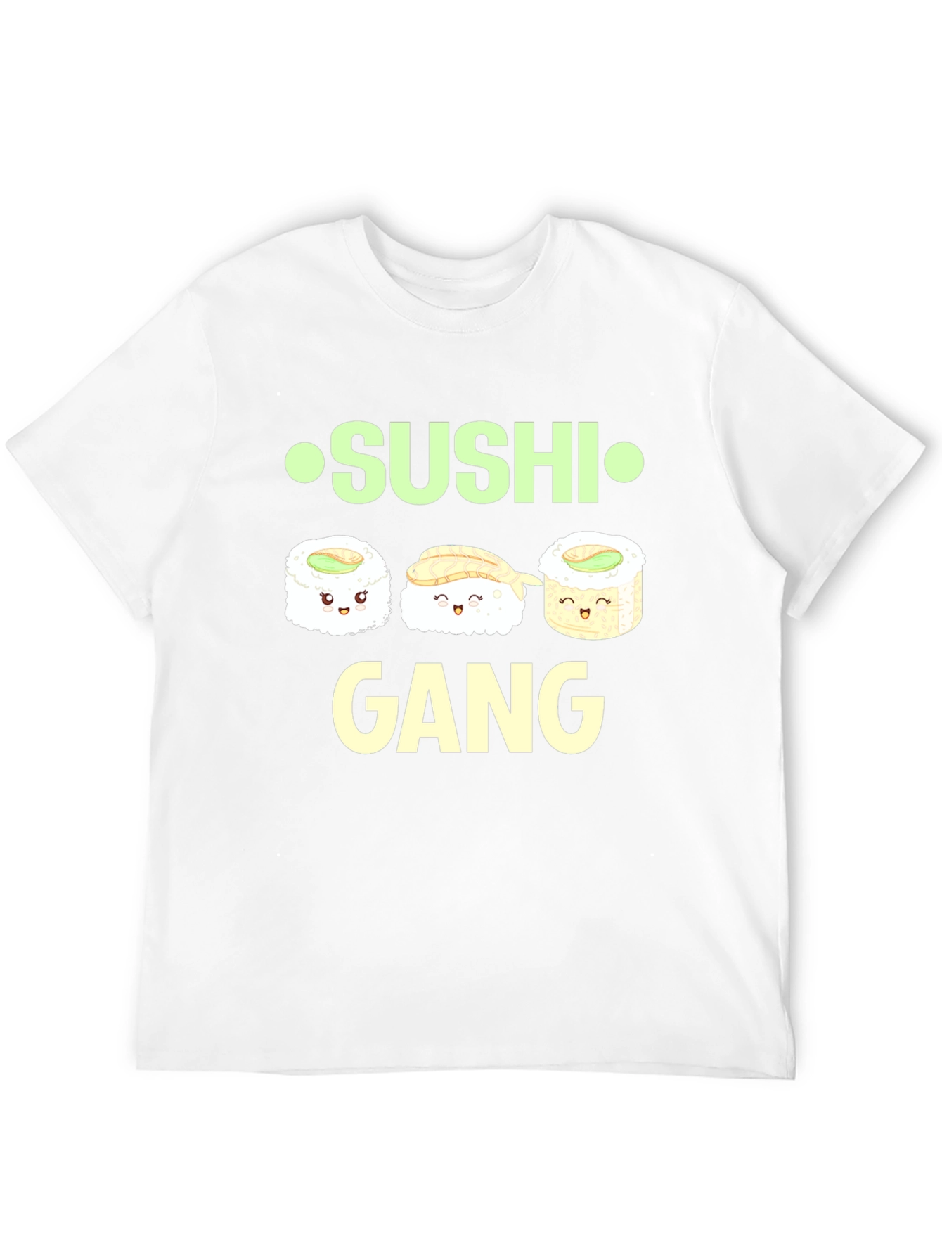 Sushi Gang Graphic Tee - Funny Food Shirt