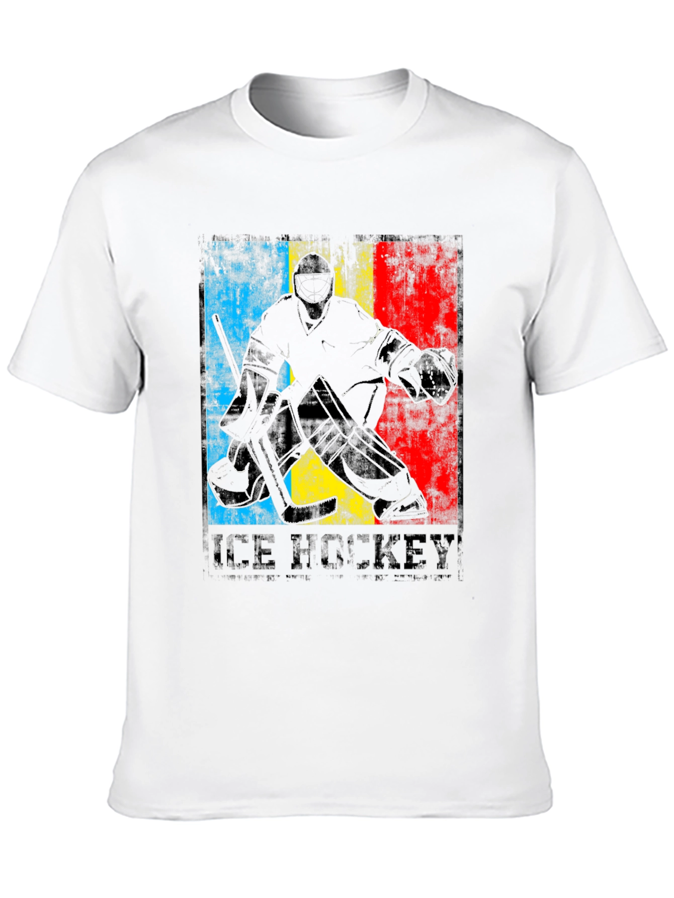 Ice Hockey Goalie T-Shirt - Black