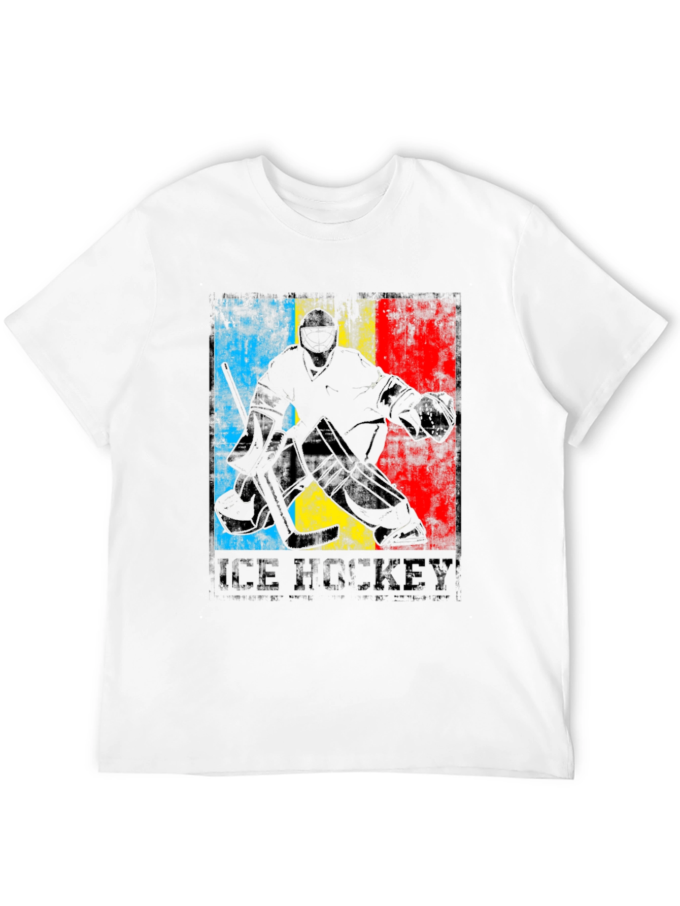 Ice Hockey Goalie T-Shirt - Black