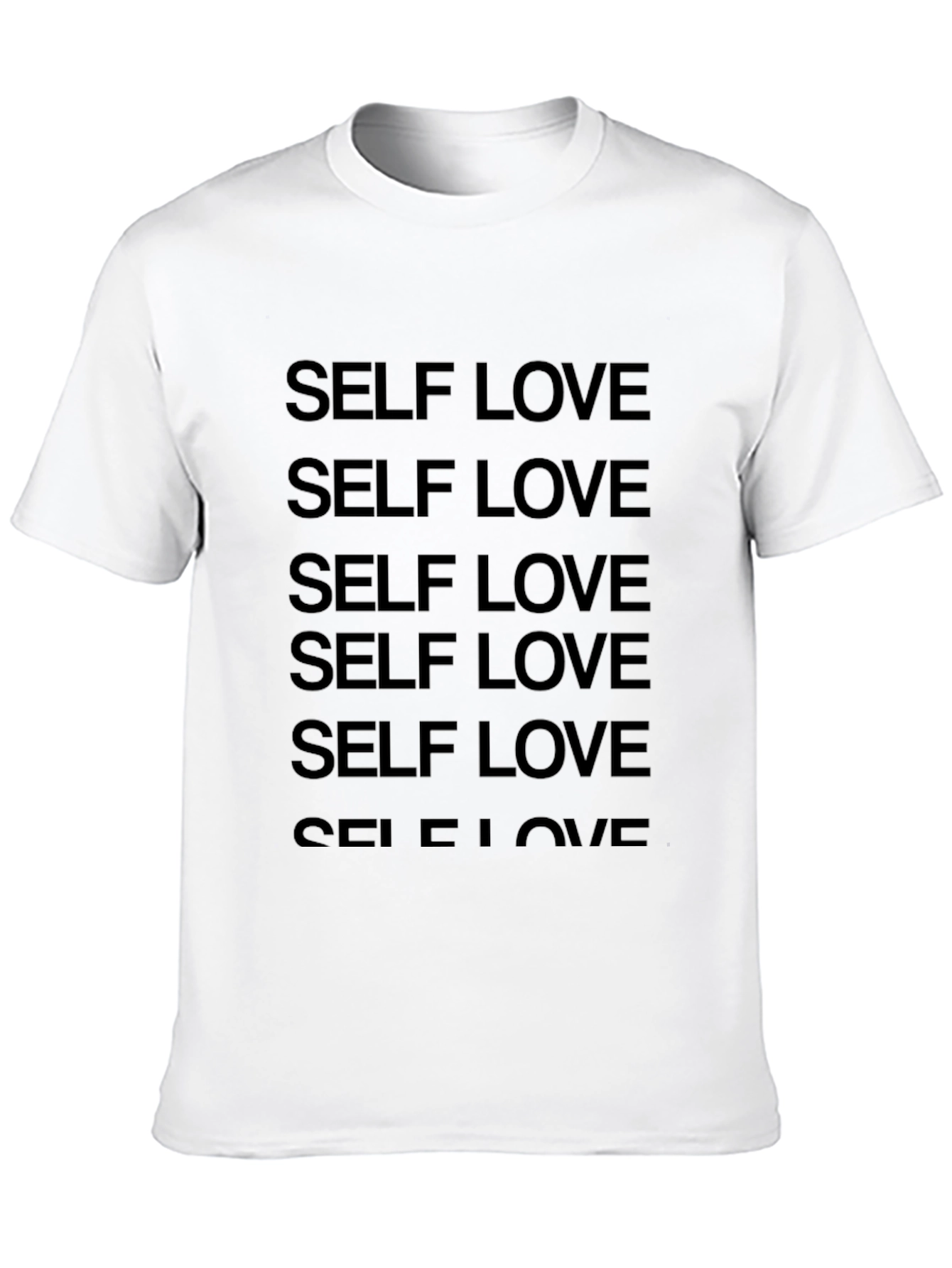Self Love Graphic Tee - Mens Black T-Shirt