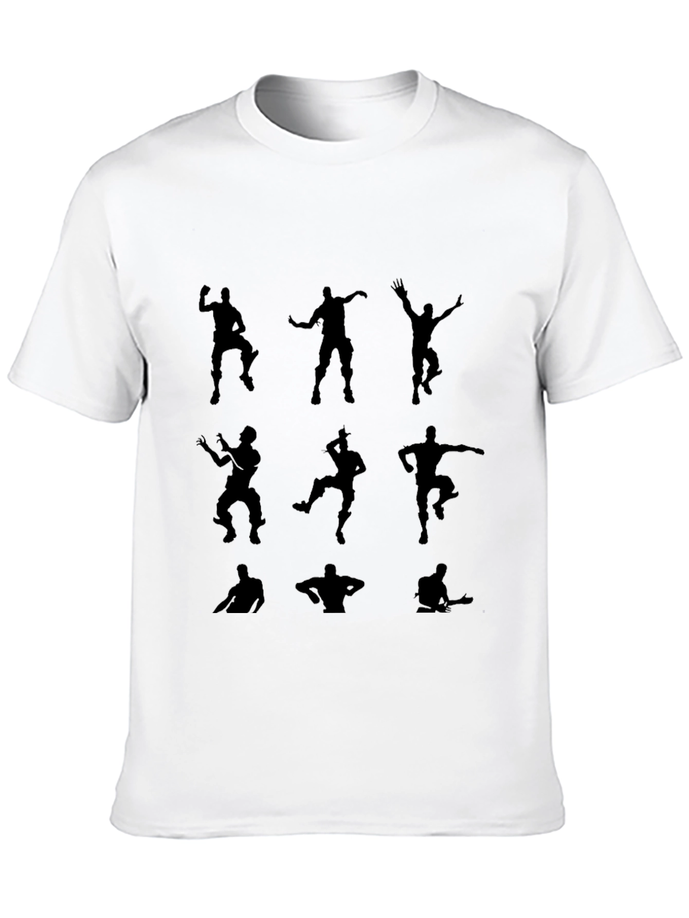 Fortnite Dance Silhouette Black T-Shirt