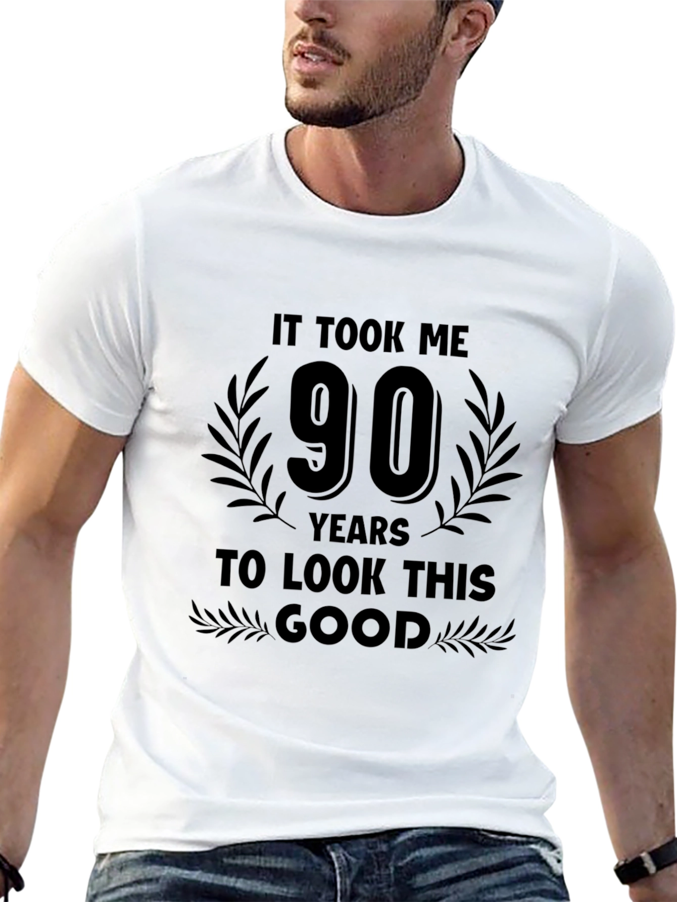 90 Years To Look This Good Birthday T-Shirt