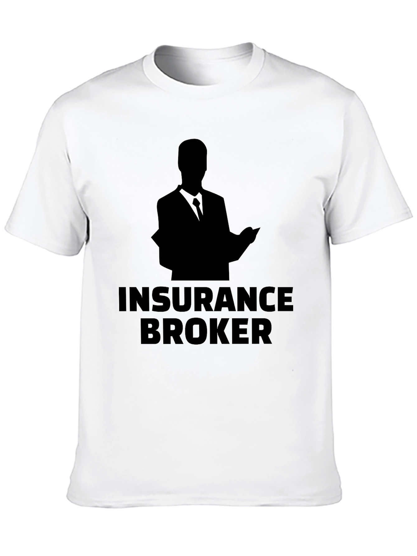 Insurance Broker Graphic T-Shirt - Black