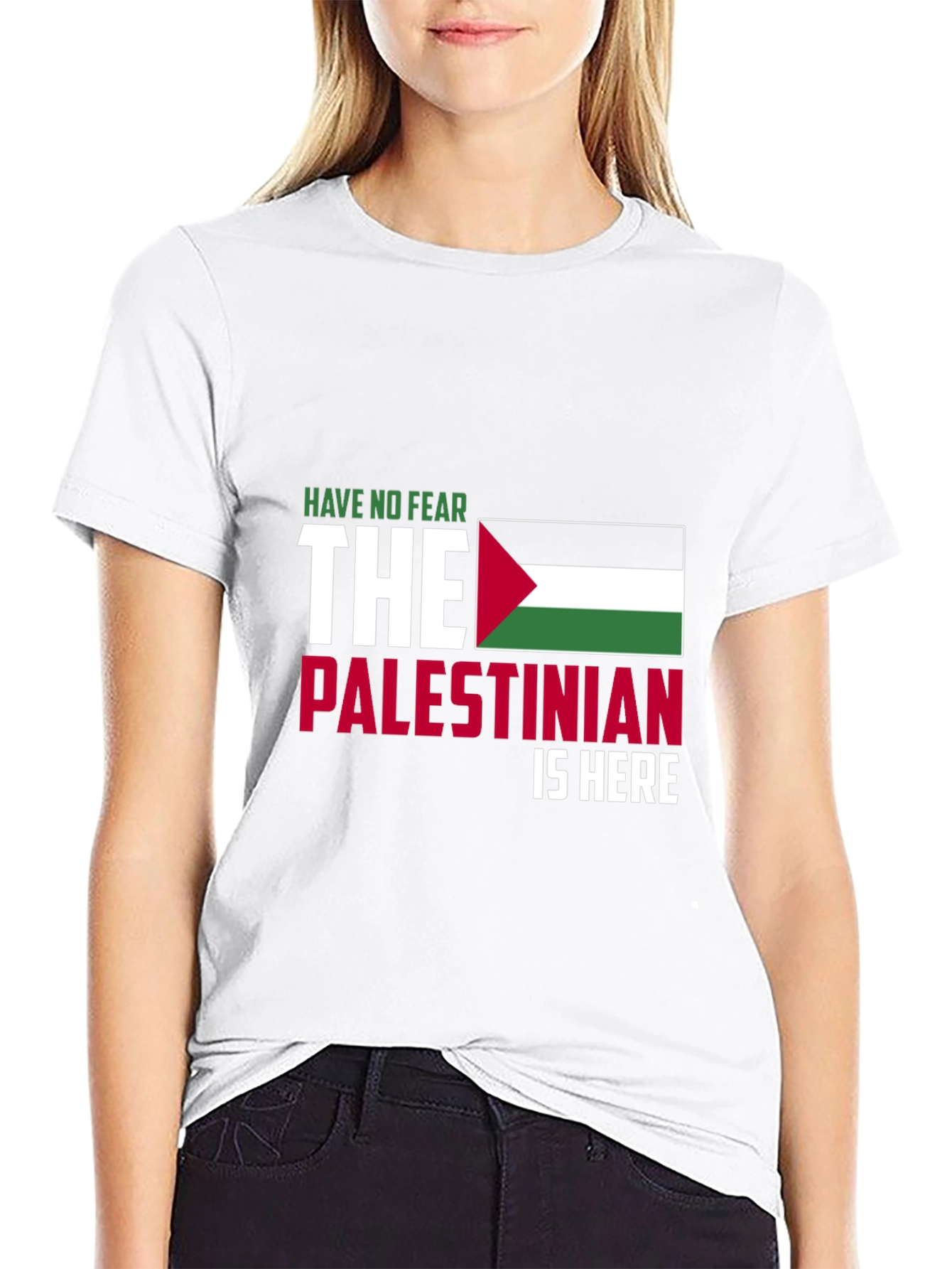 Palestine Pride T-Shirt - Have No Fear Im Here!