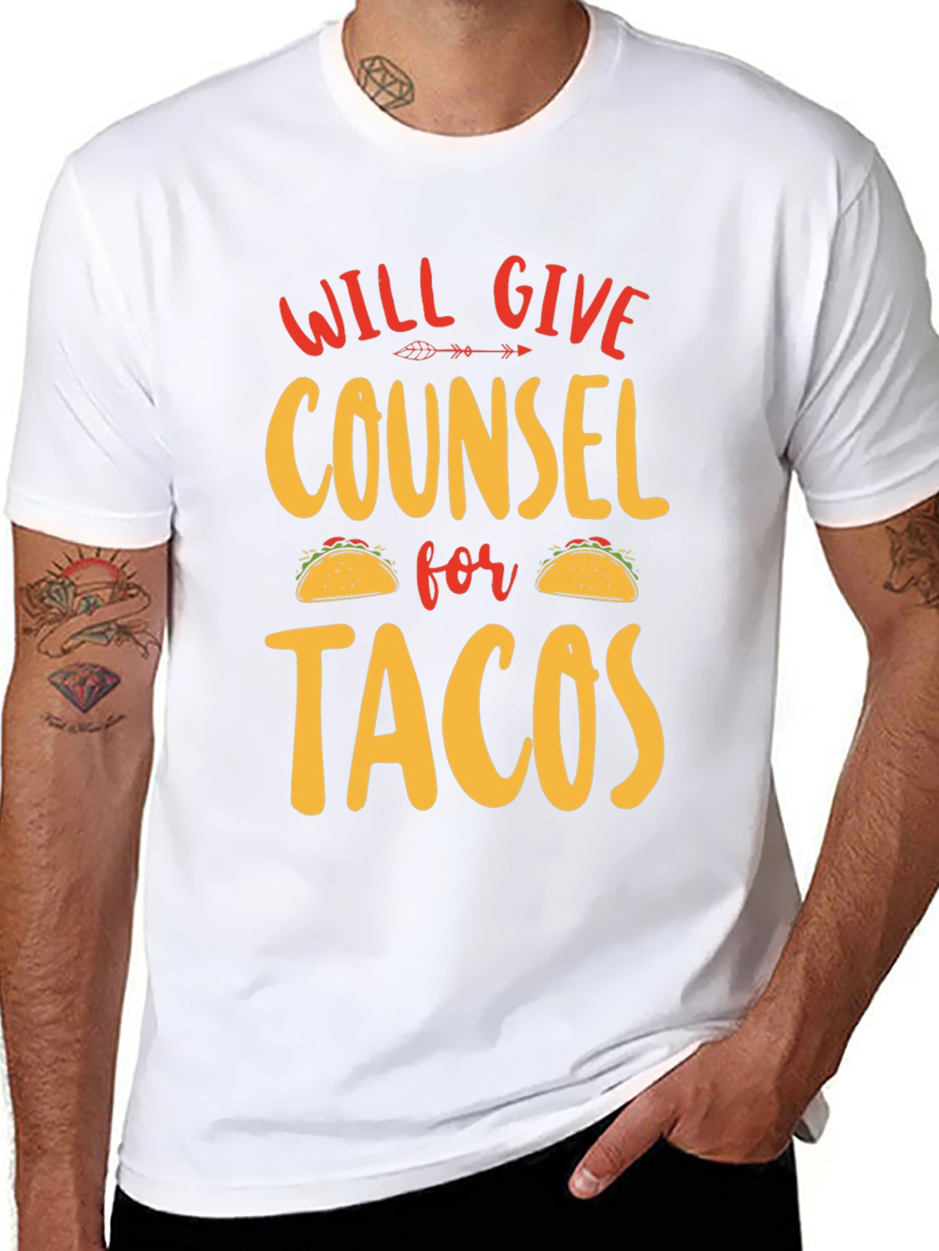 Counsel for Tacos Graphic T-Shirt