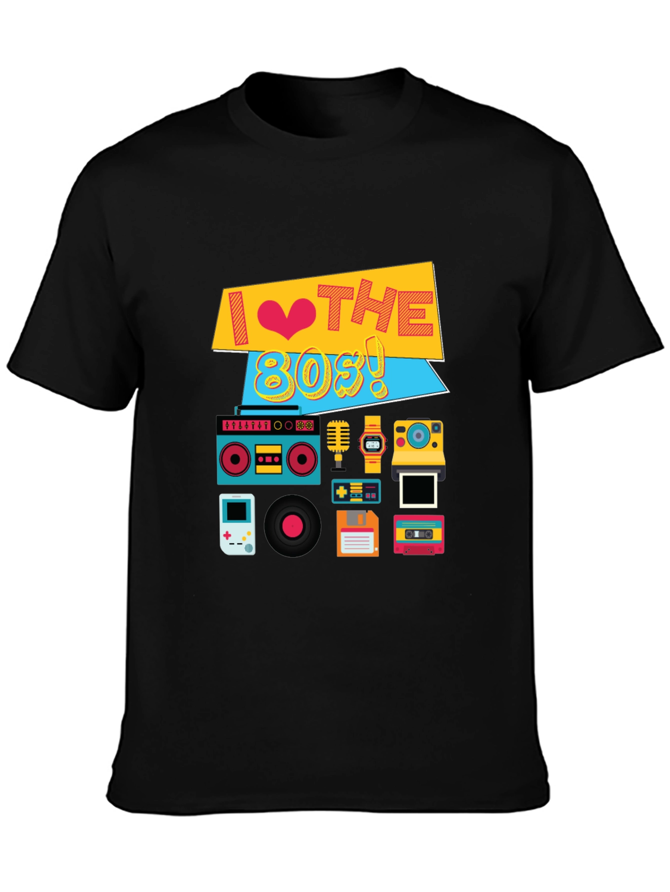 I Love the 80s T-Shirt Retro Style