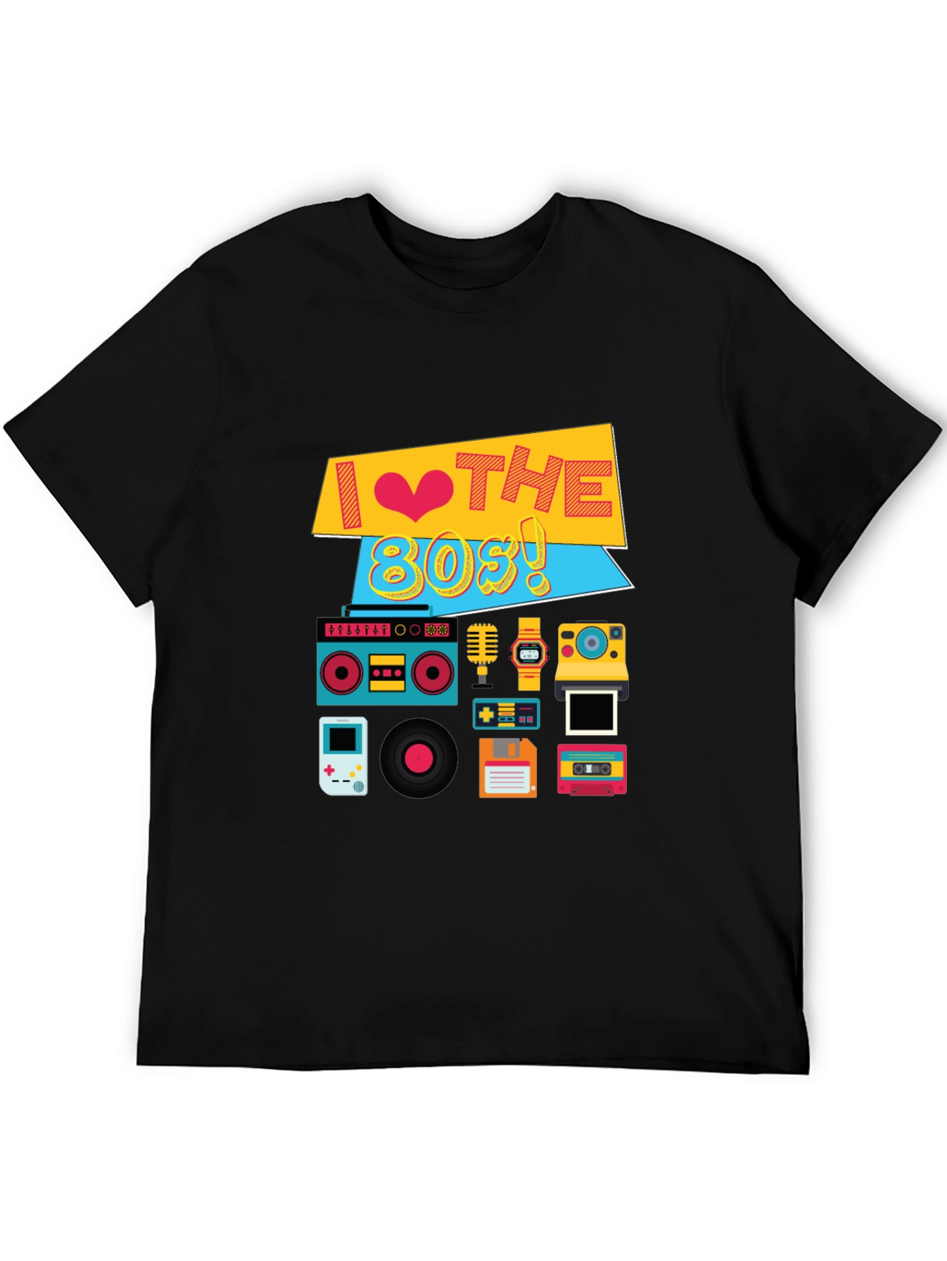 I Love the 80s T-Shirt Retro Style