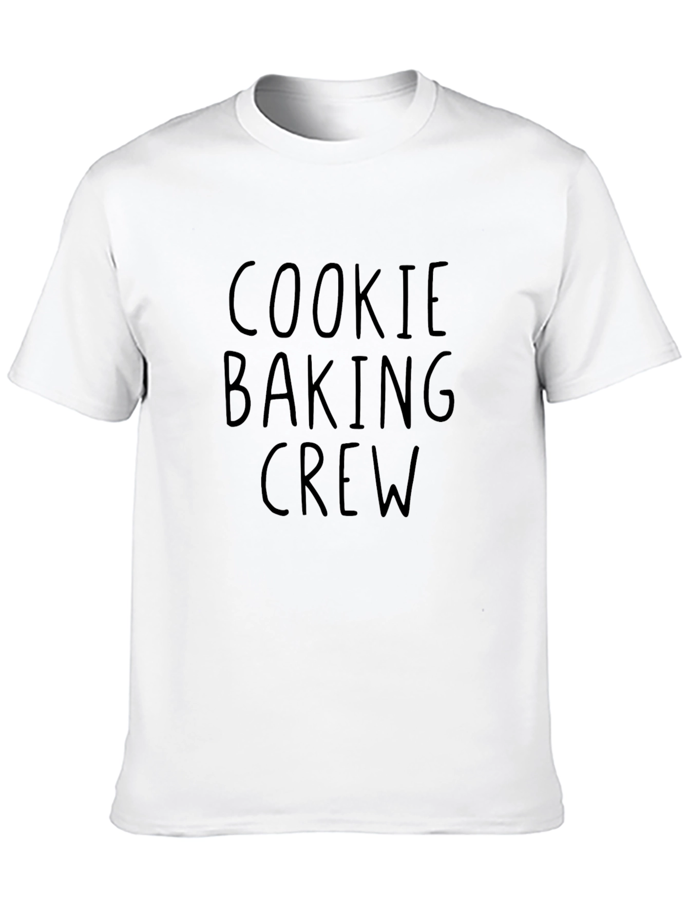 Cookie Baking Crew Black Graphic Tee