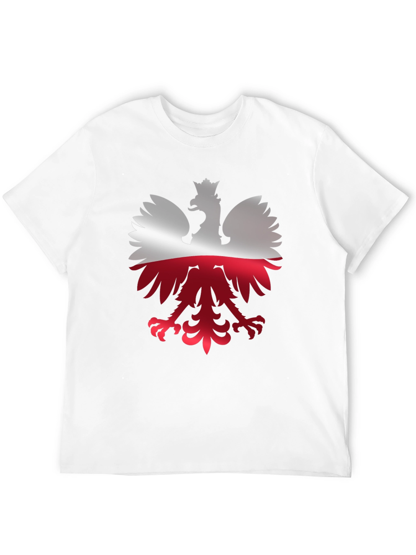 Polish Eagle Flag Graphic T-Shirt - Patriotic Pride