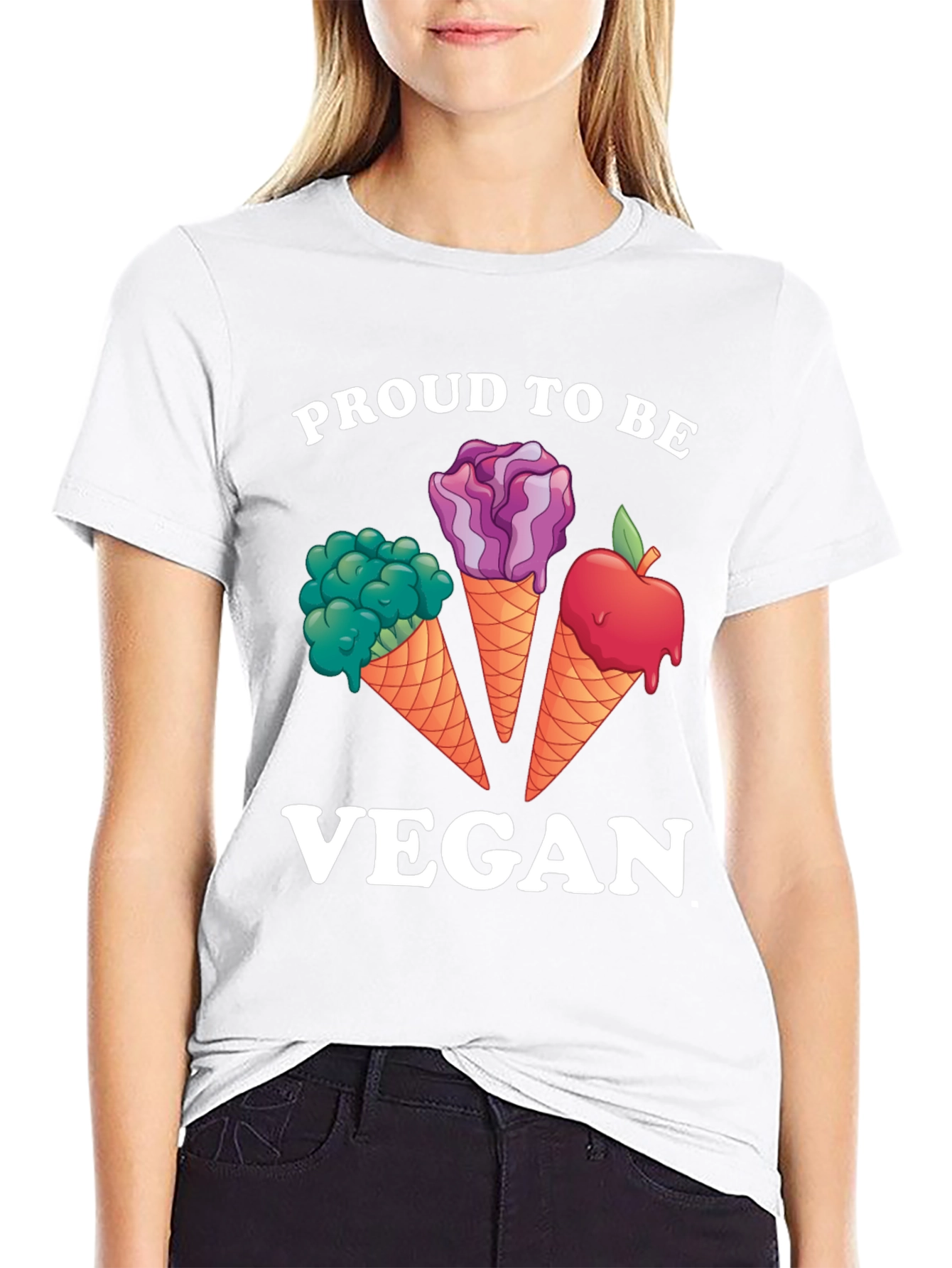 Proud Vegan Graphic T-Shirt