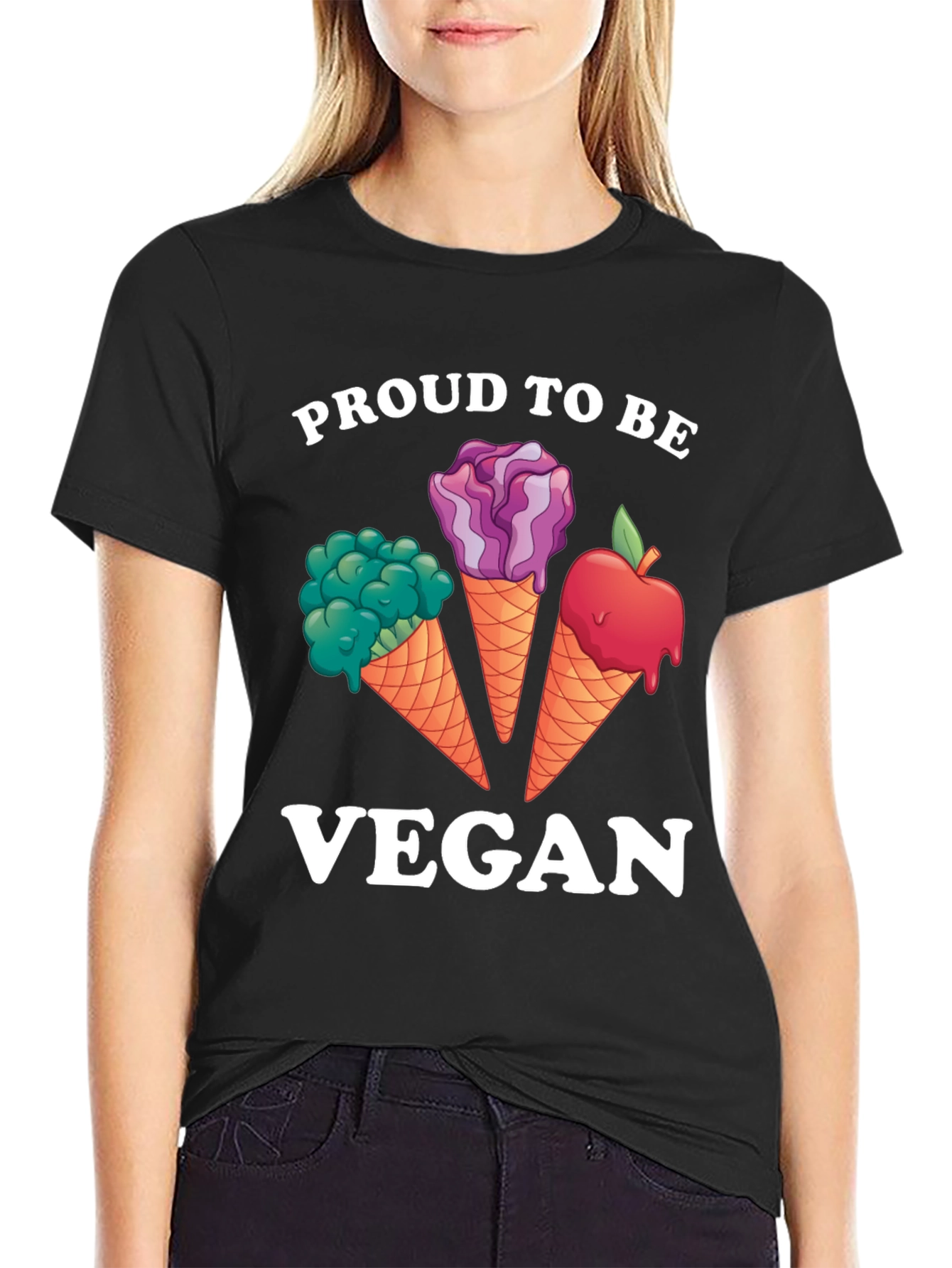 Proud Vegan Graphic T-Shirt