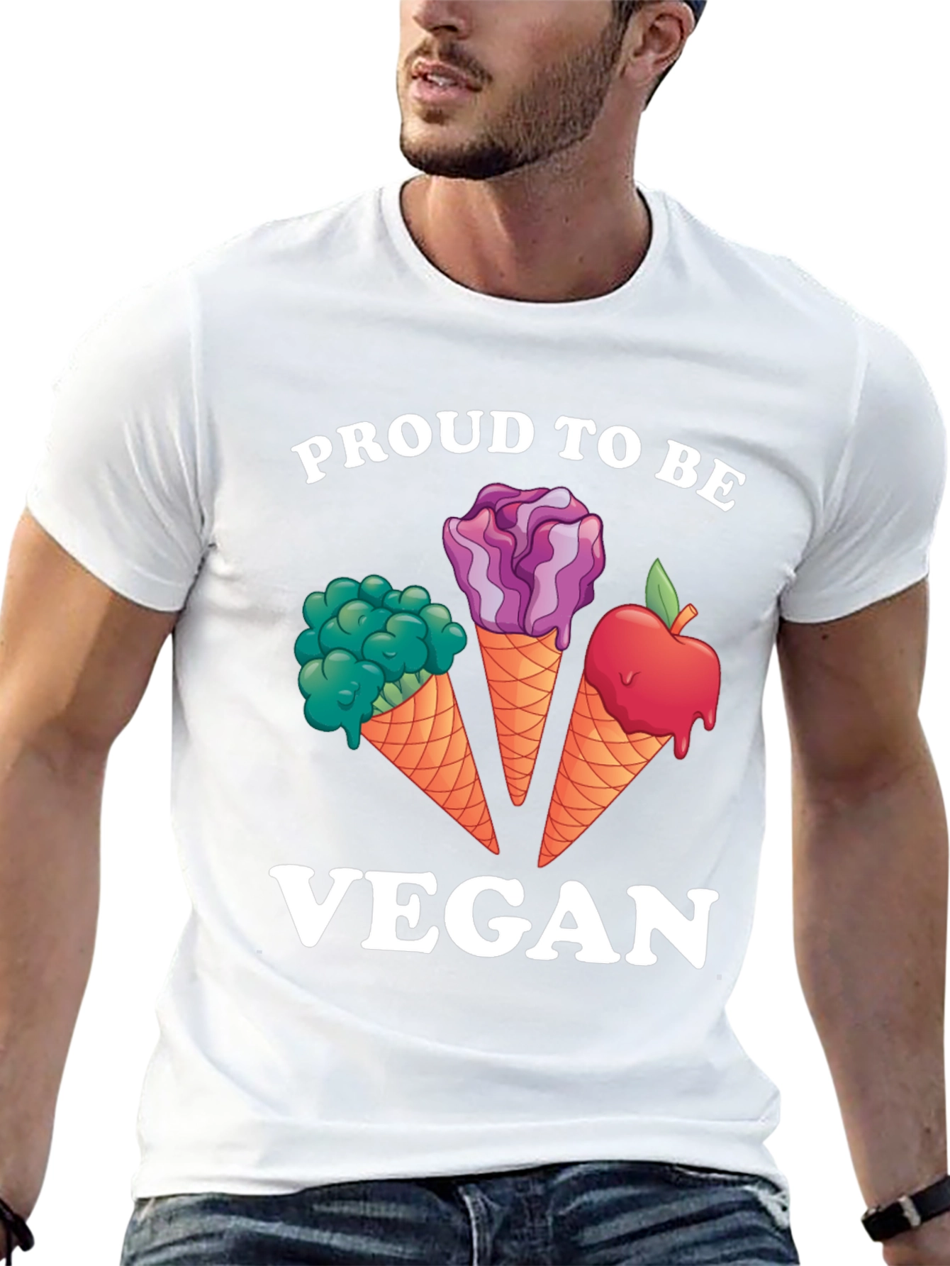 Proud Vegan Graphic T-Shirt