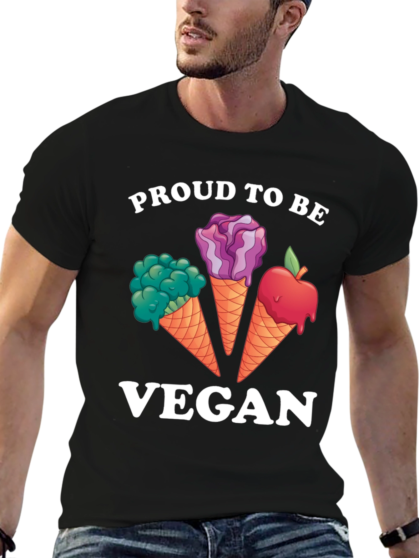 Proud Vegan Graphic T-Shirt