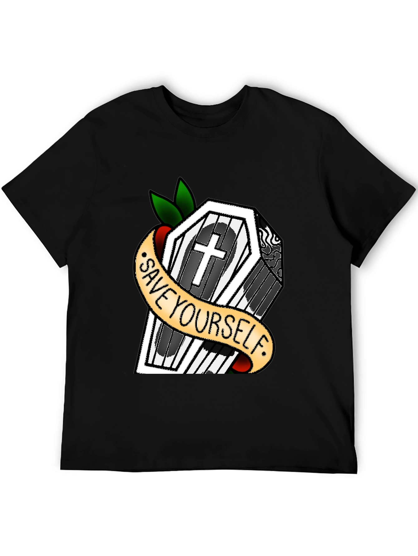 Save Yourself Coffin T-Shirt