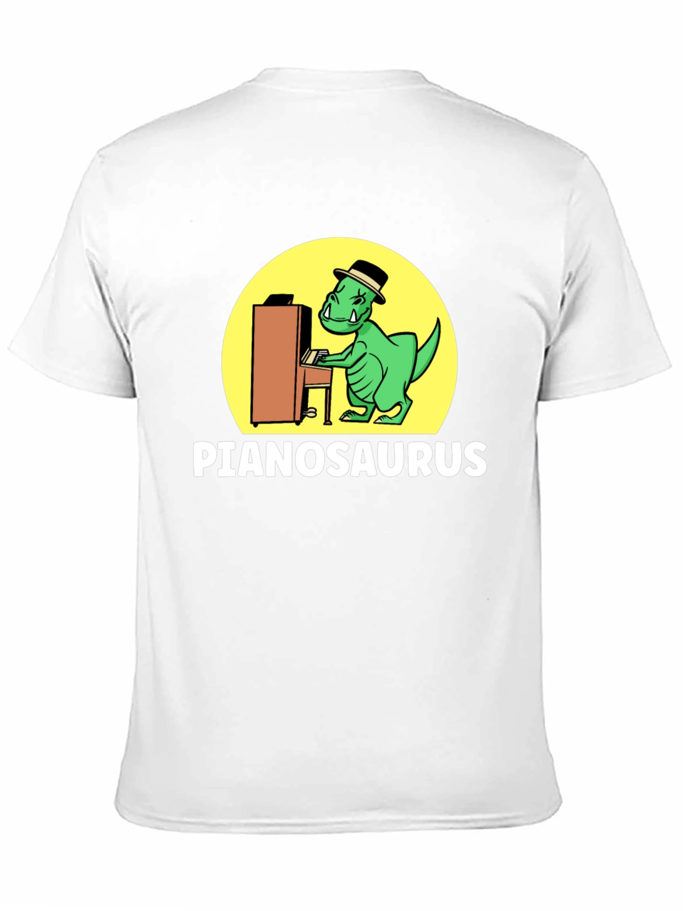 Pianosaurus T-Shirt - Cool Dino Musician