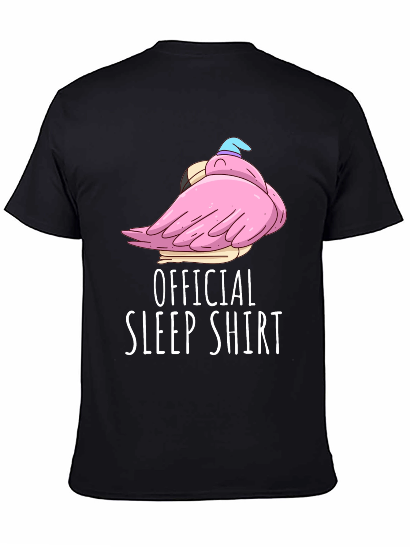 Official Sleep Shirt Funny Flamingo Tee