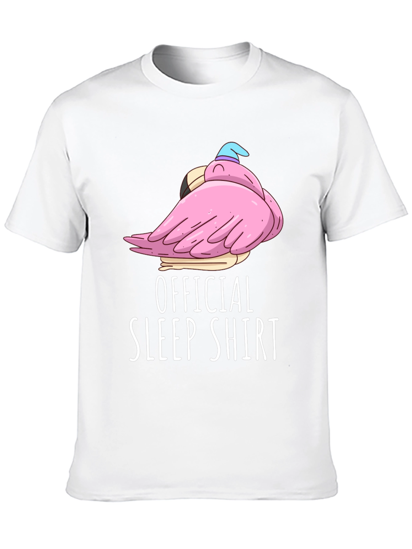 Official Sleep Shirt Funny Flamingo Tee