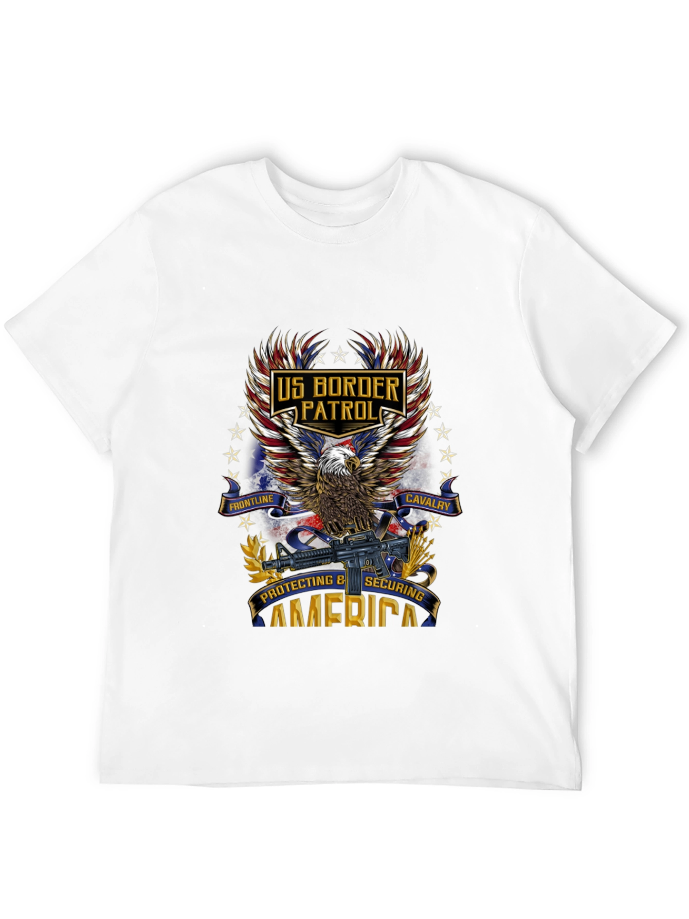 US Border Patrol Patriotic Eagle T-Shirt
