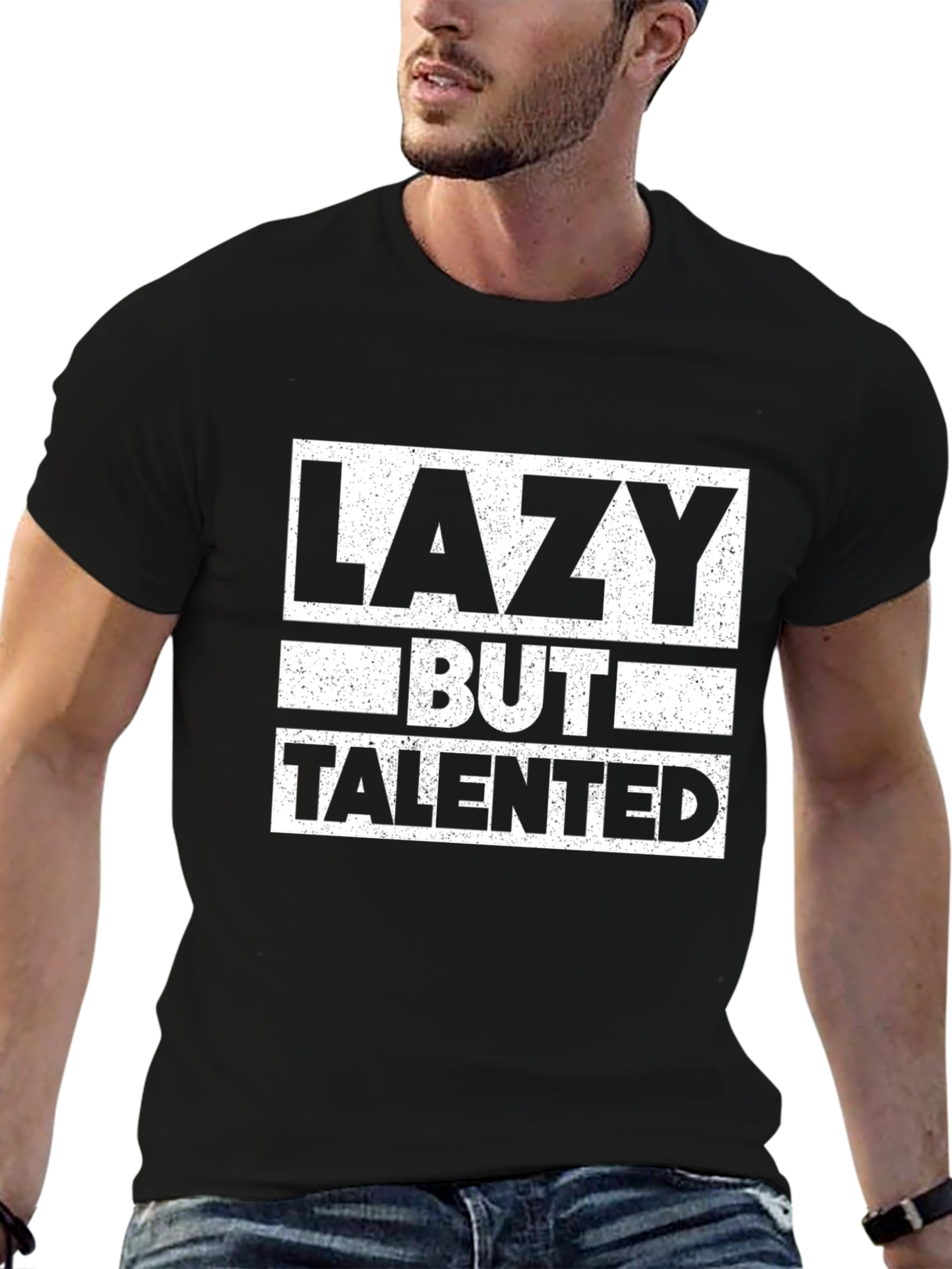 Lazy But Talented Graphic T-Shirt