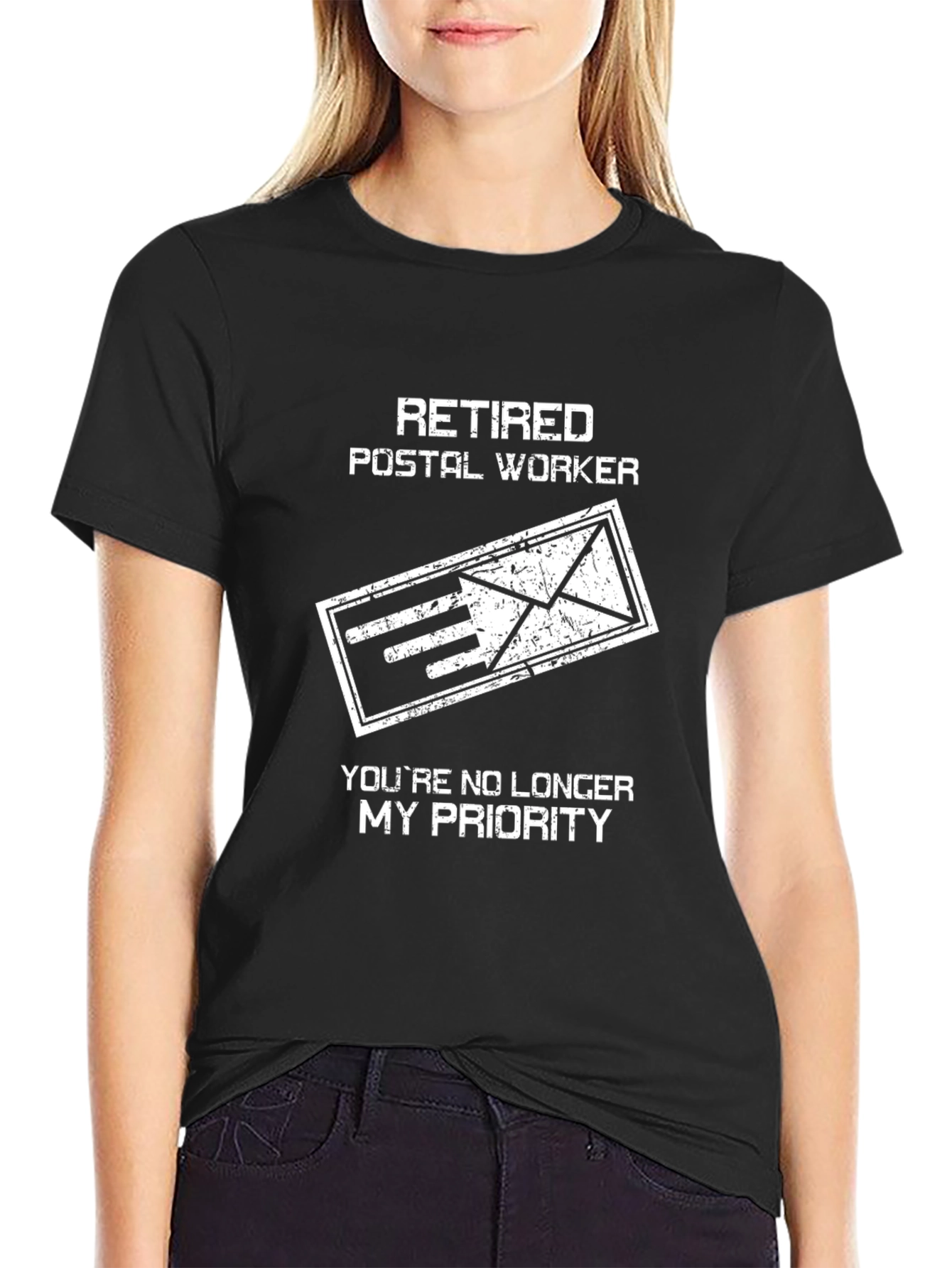 Retired Postal Worker Graphic T-Shirt