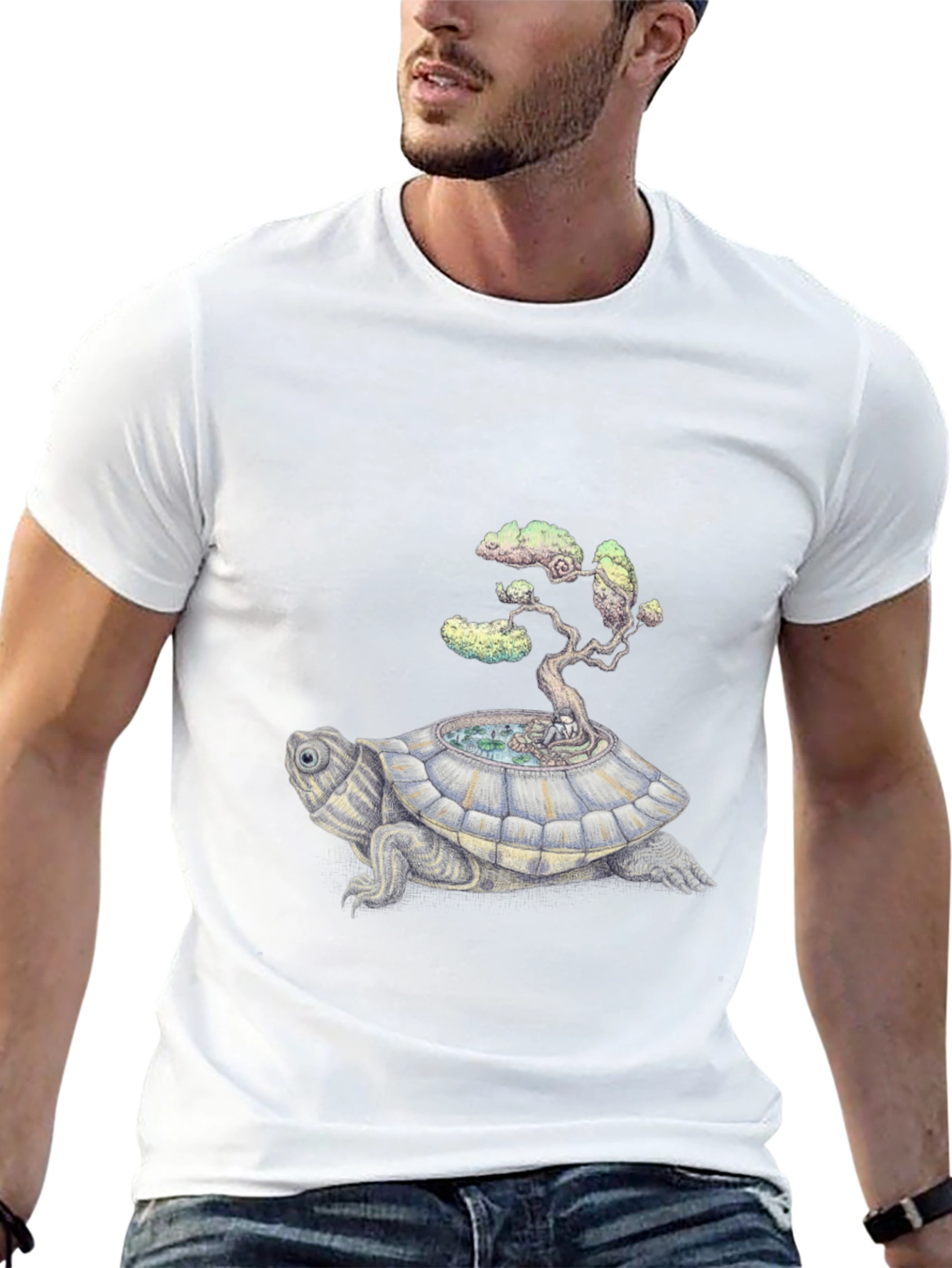 Turtle Island T-Shirt - Unique Graphic Tee