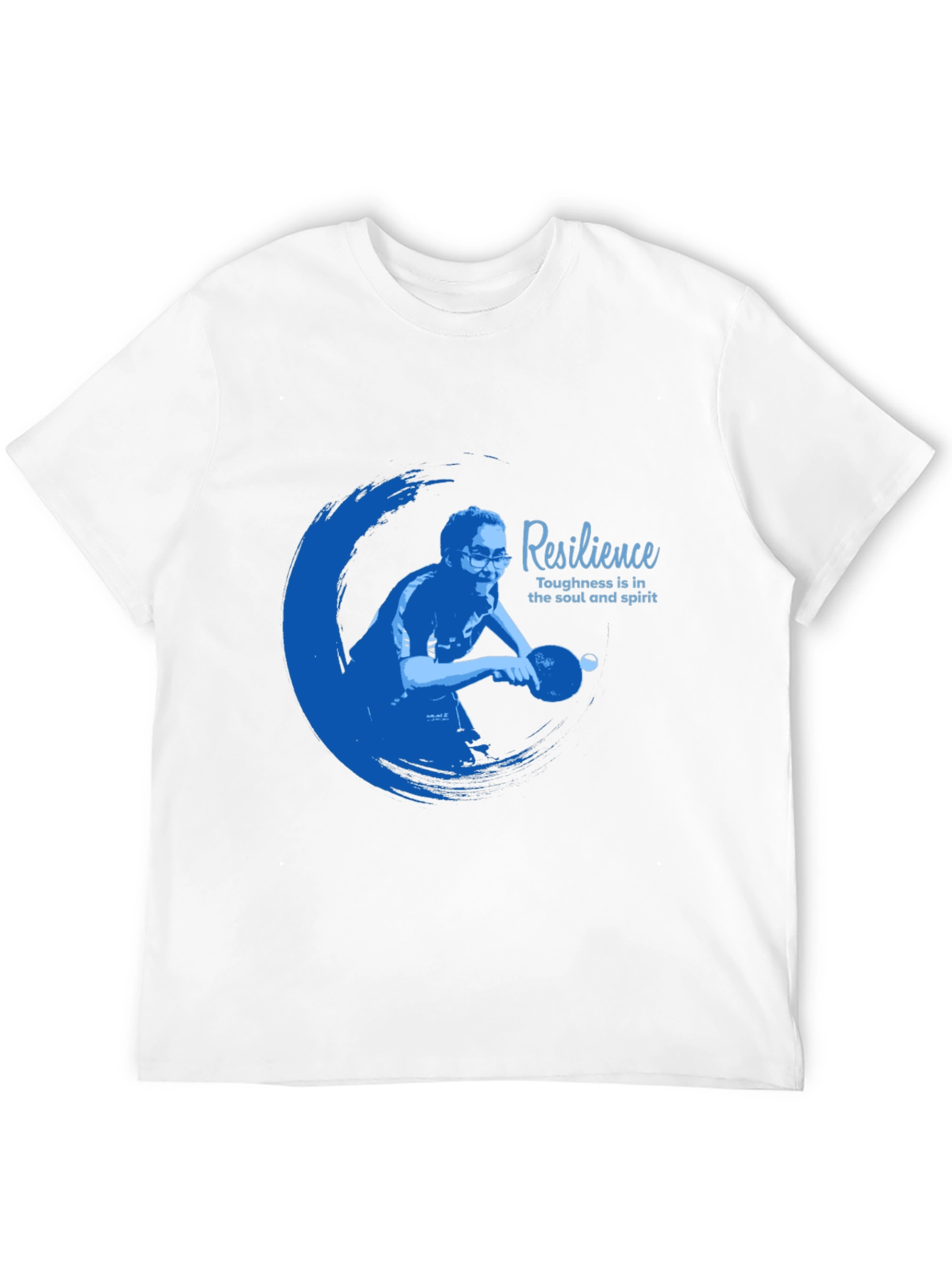 Resilience Graphic T-Shirt - Black Cotton Blend