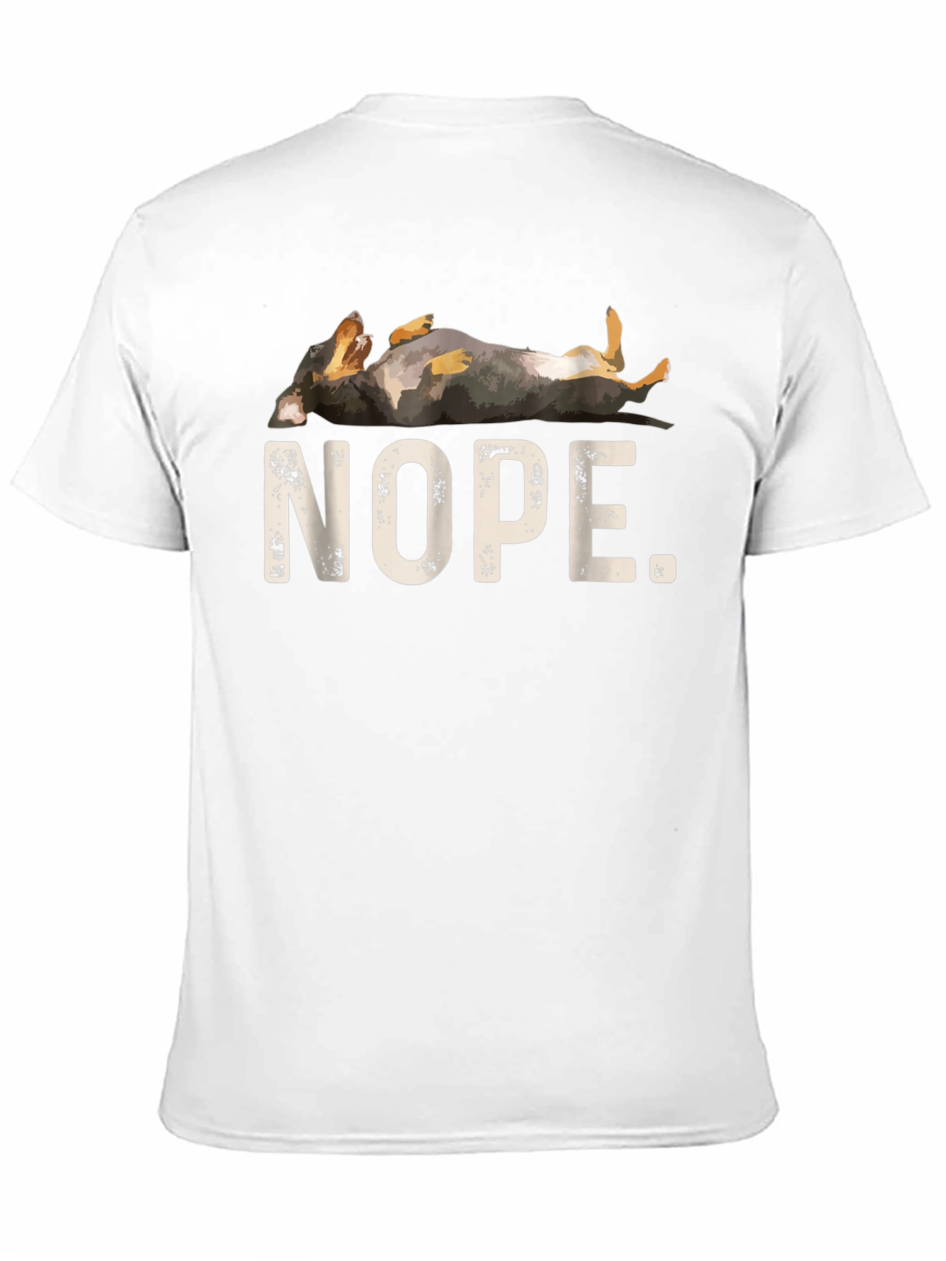 Nope Dog T-Shirt - Funny Dachshund Tee