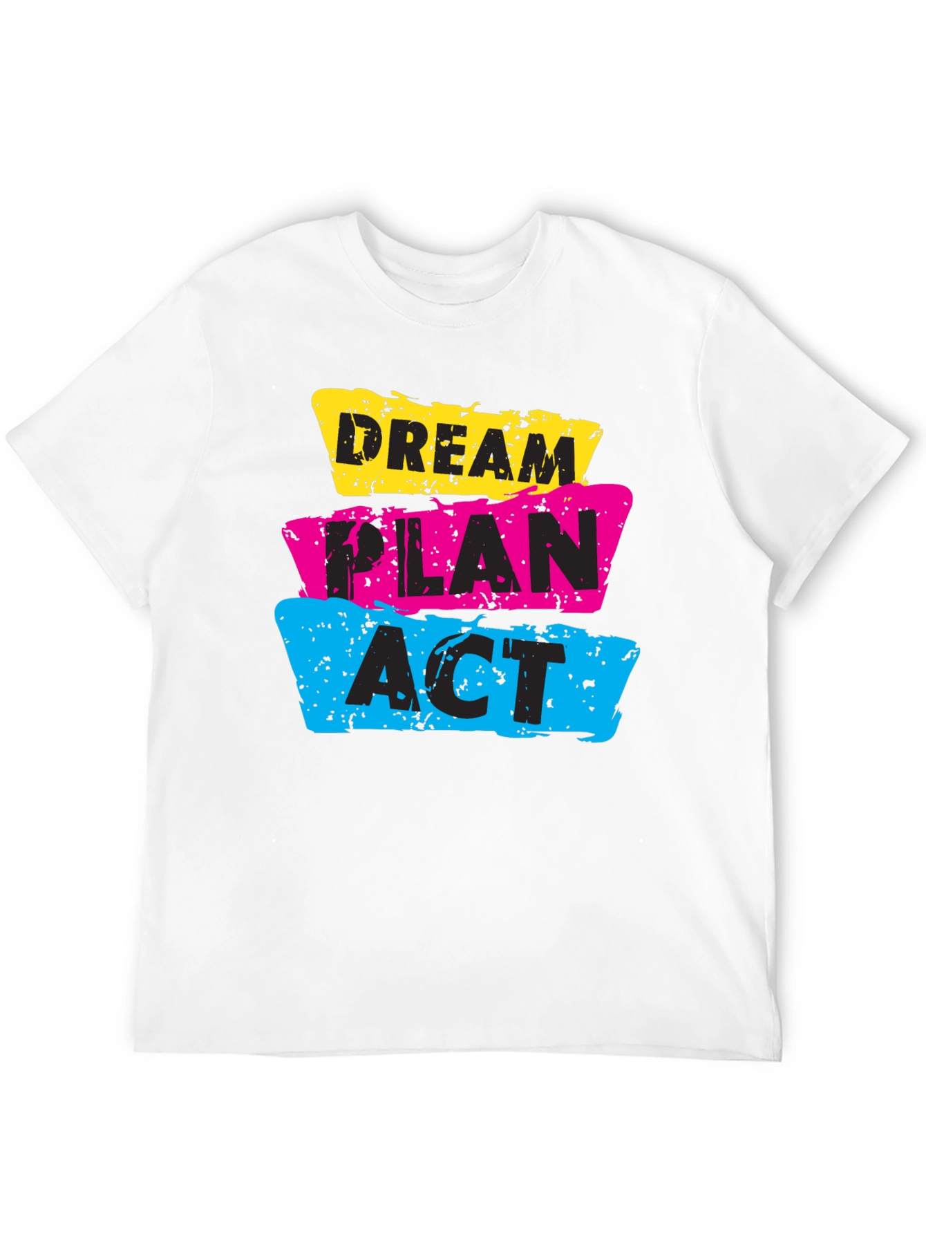 Dream Plan Act Graphic T-Shirt - Black