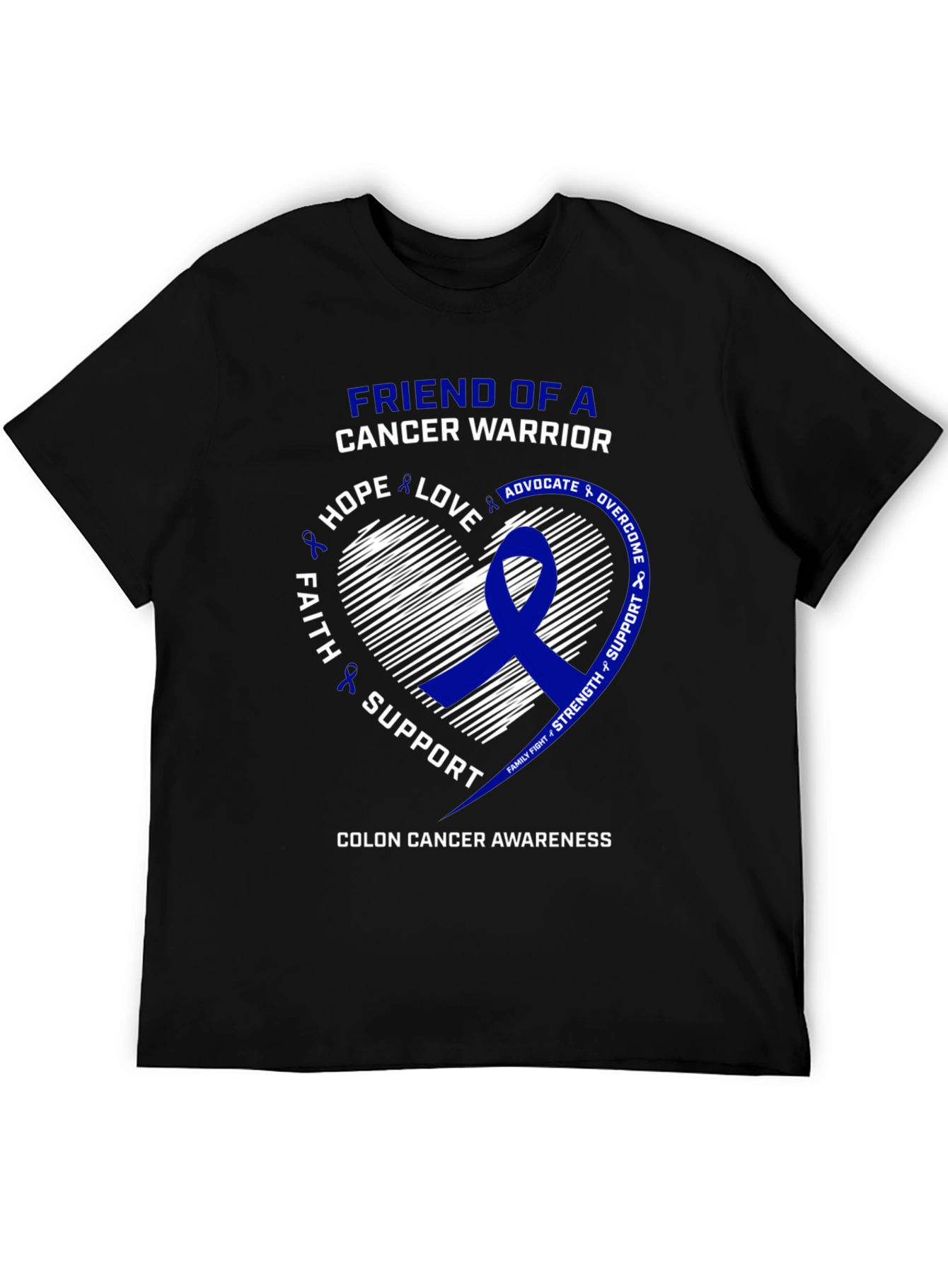 Colon Cancer Awareness Warrior T-Shirt