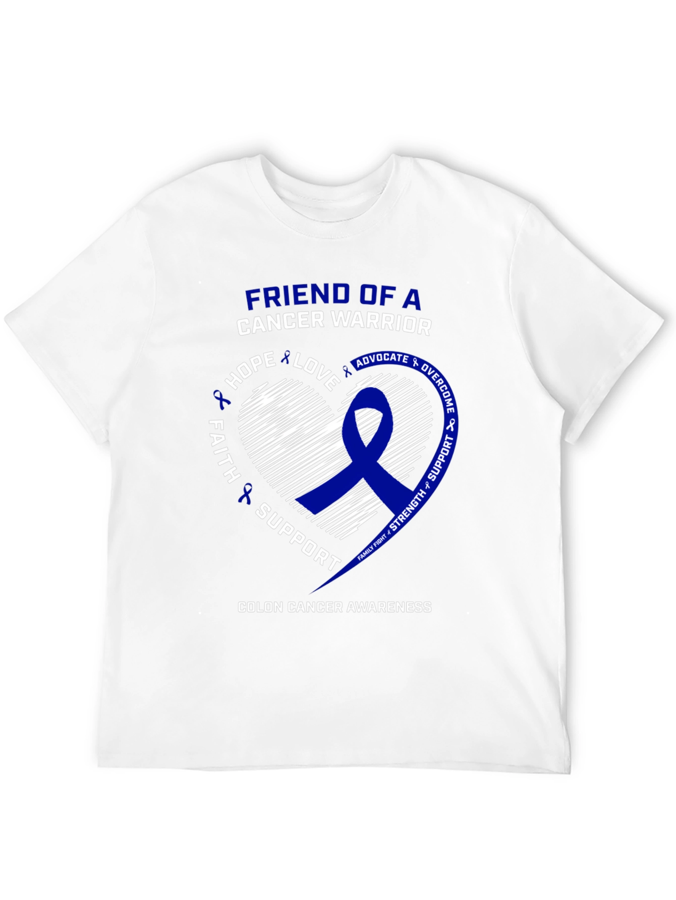 Colon Cancer Awareness Warrior T-Shirt