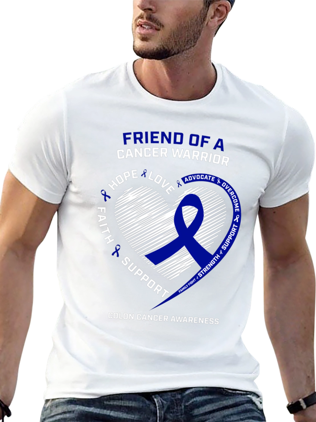 Colon Cancer Awareness Warrior T-Shirt