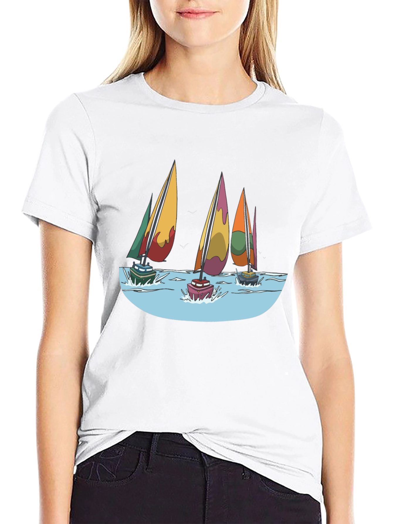 Sailing T-Shirt: Nautical Style Tee for Casual Wear