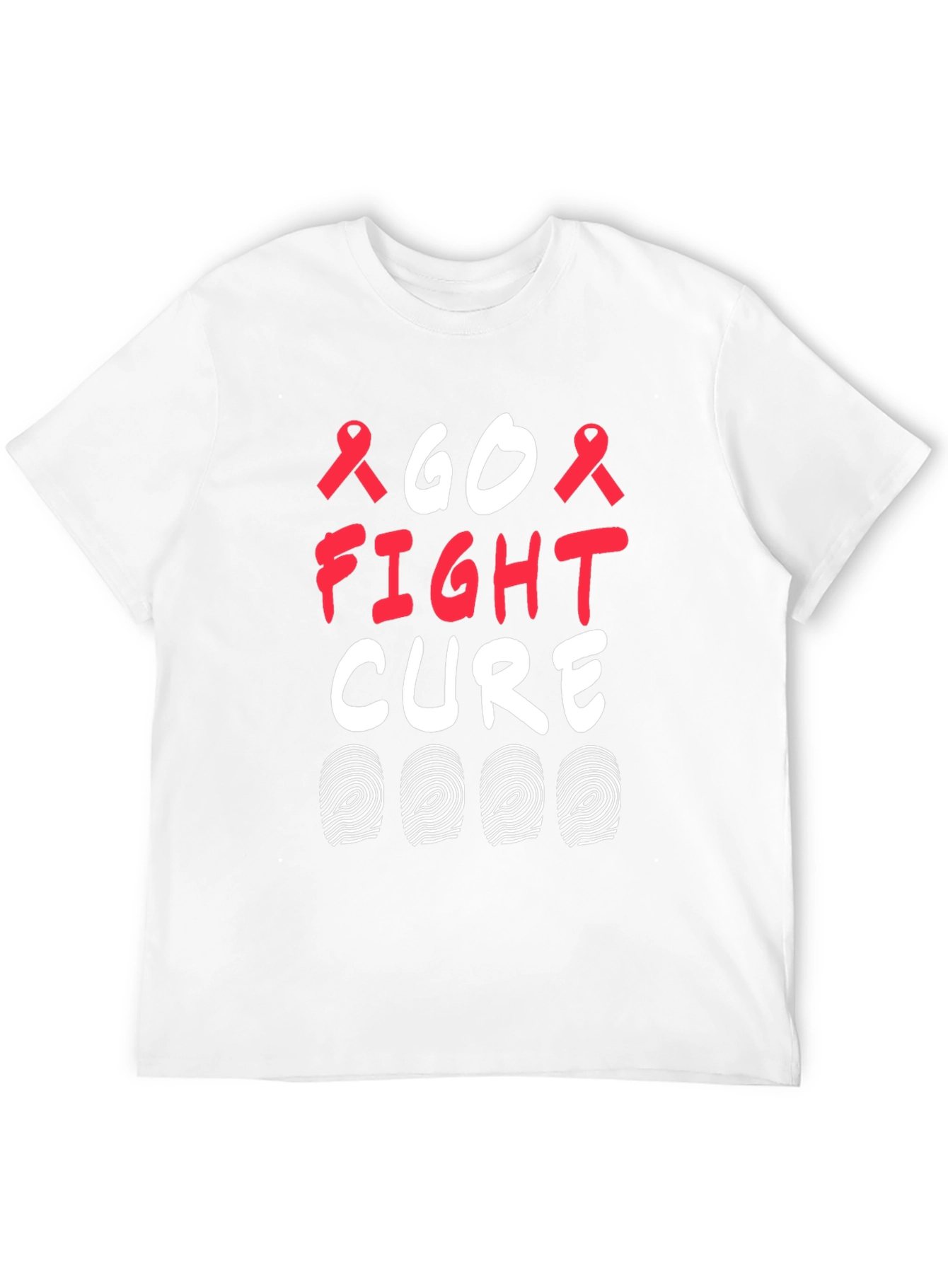 Go Fight Cure T-Shirt - Awareness Tee