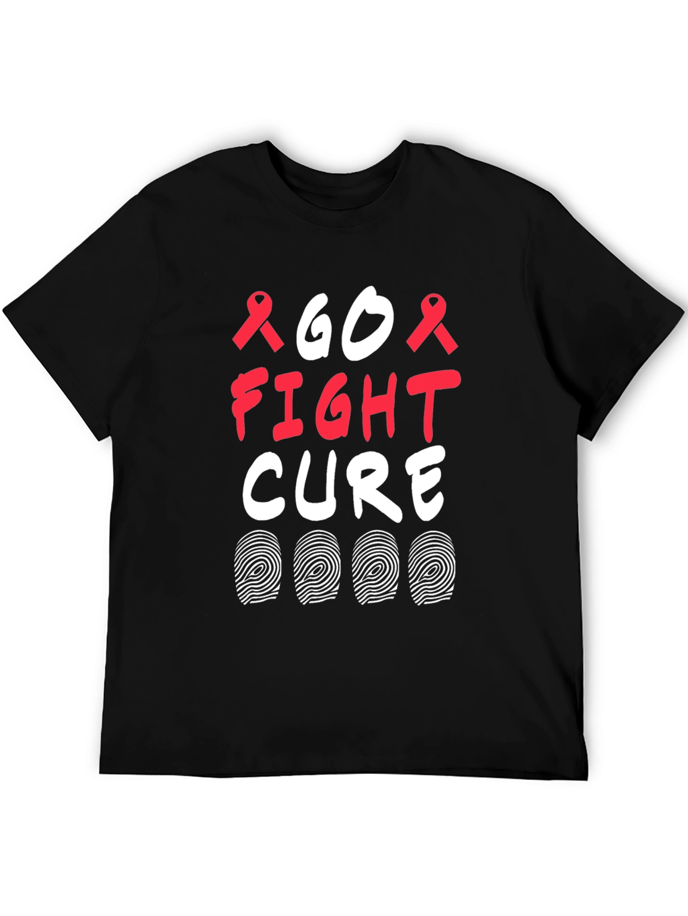 Go Fight Cure T-Shirt - Awareness Tee