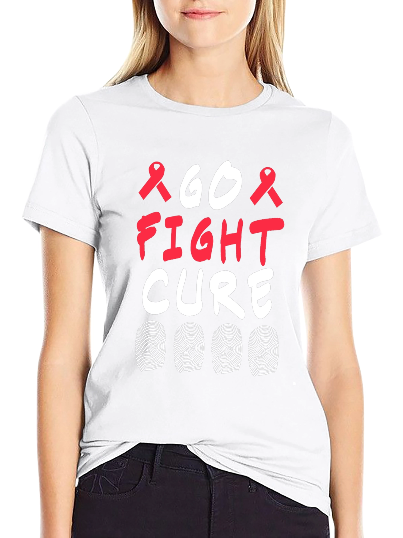 Go Fight Cure T-Shirt - Awareness Tee