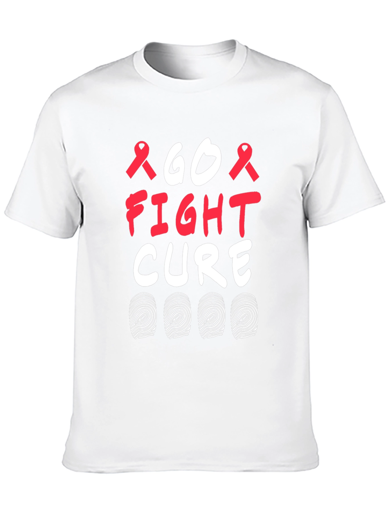 Go Fight Cure T-Shirt - Awareness Tee