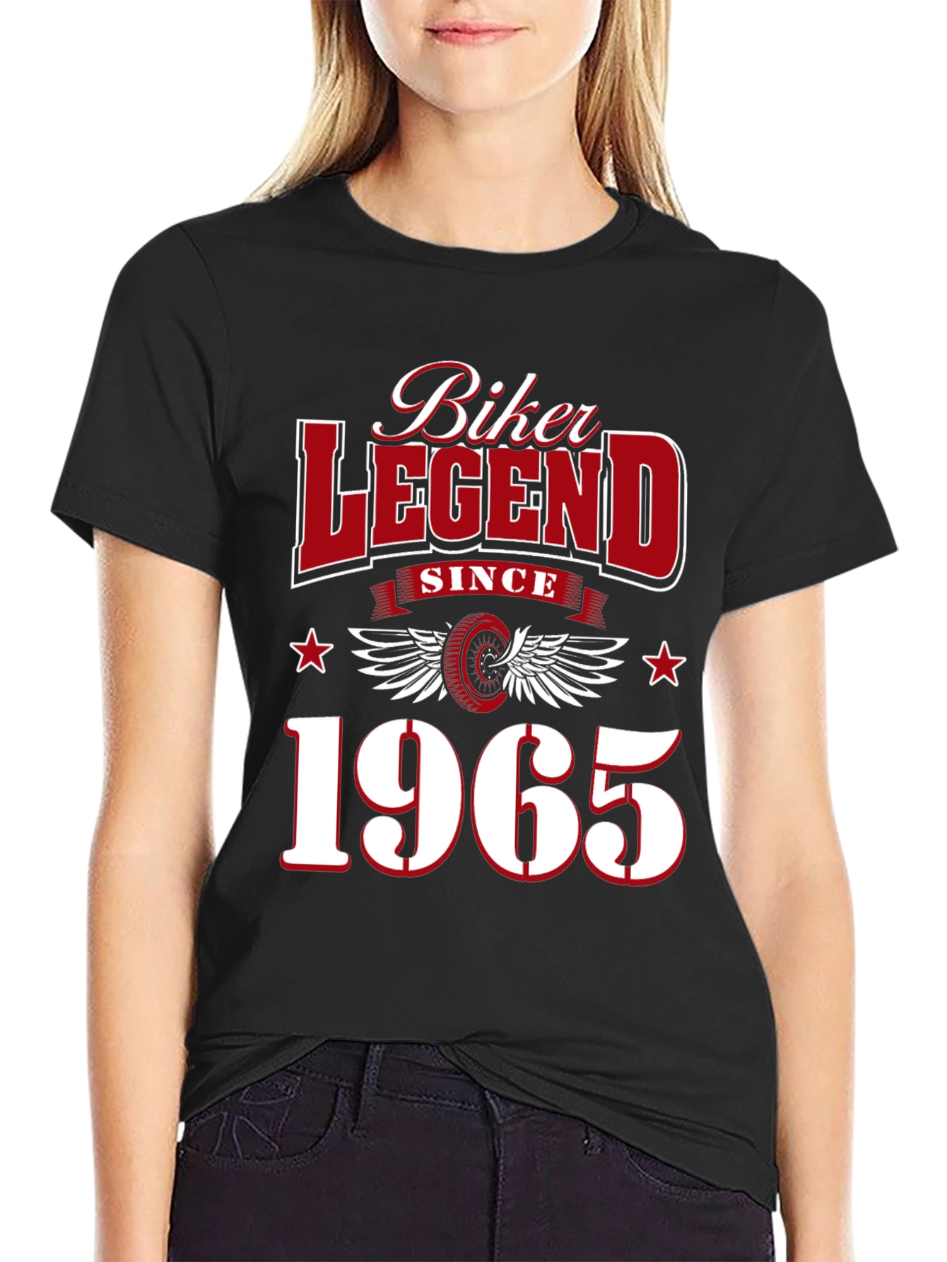 Biker Legend Since 1965 Graphic T-Shirt