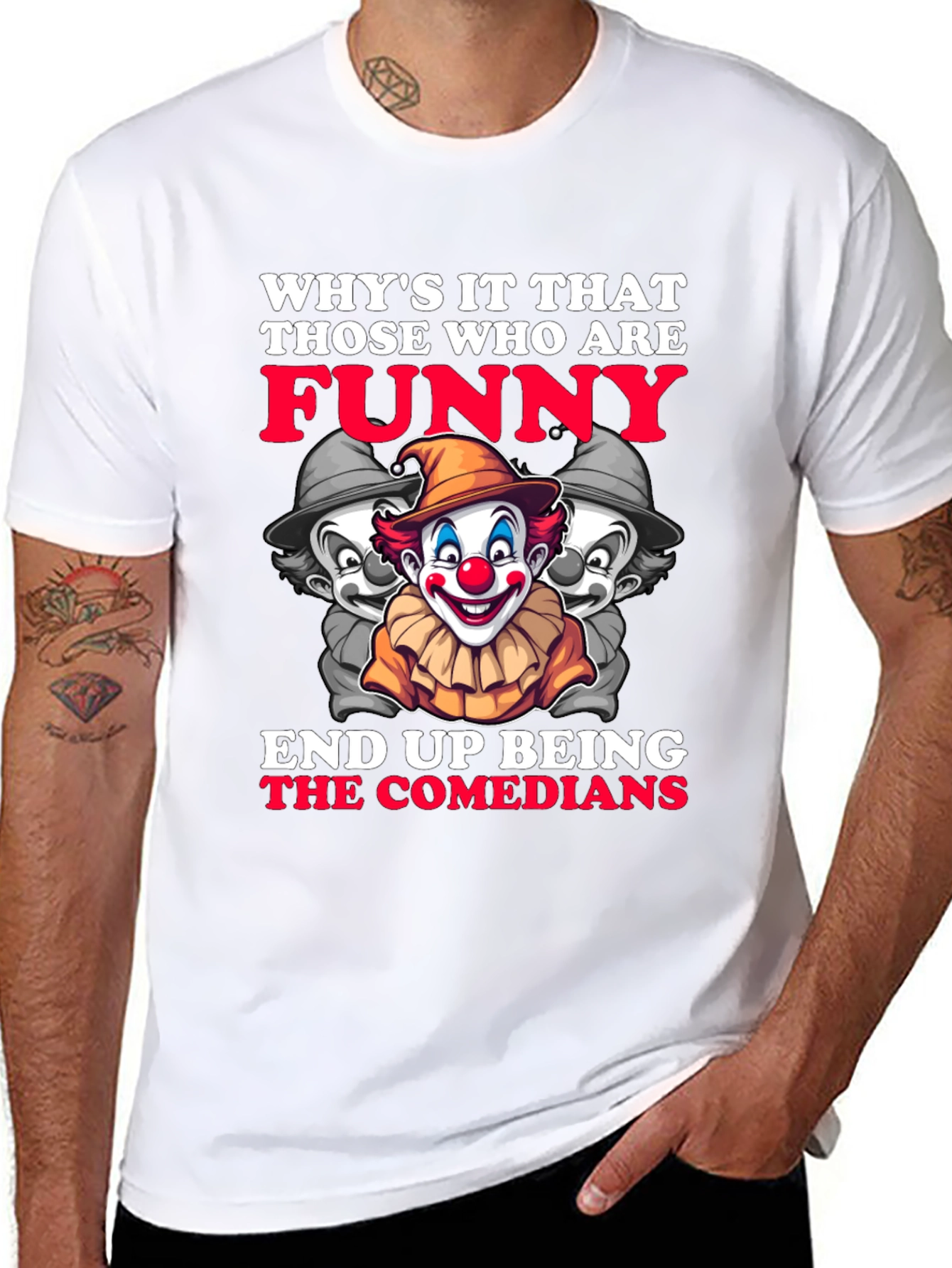 Funny Comedians Clown T-Shirt