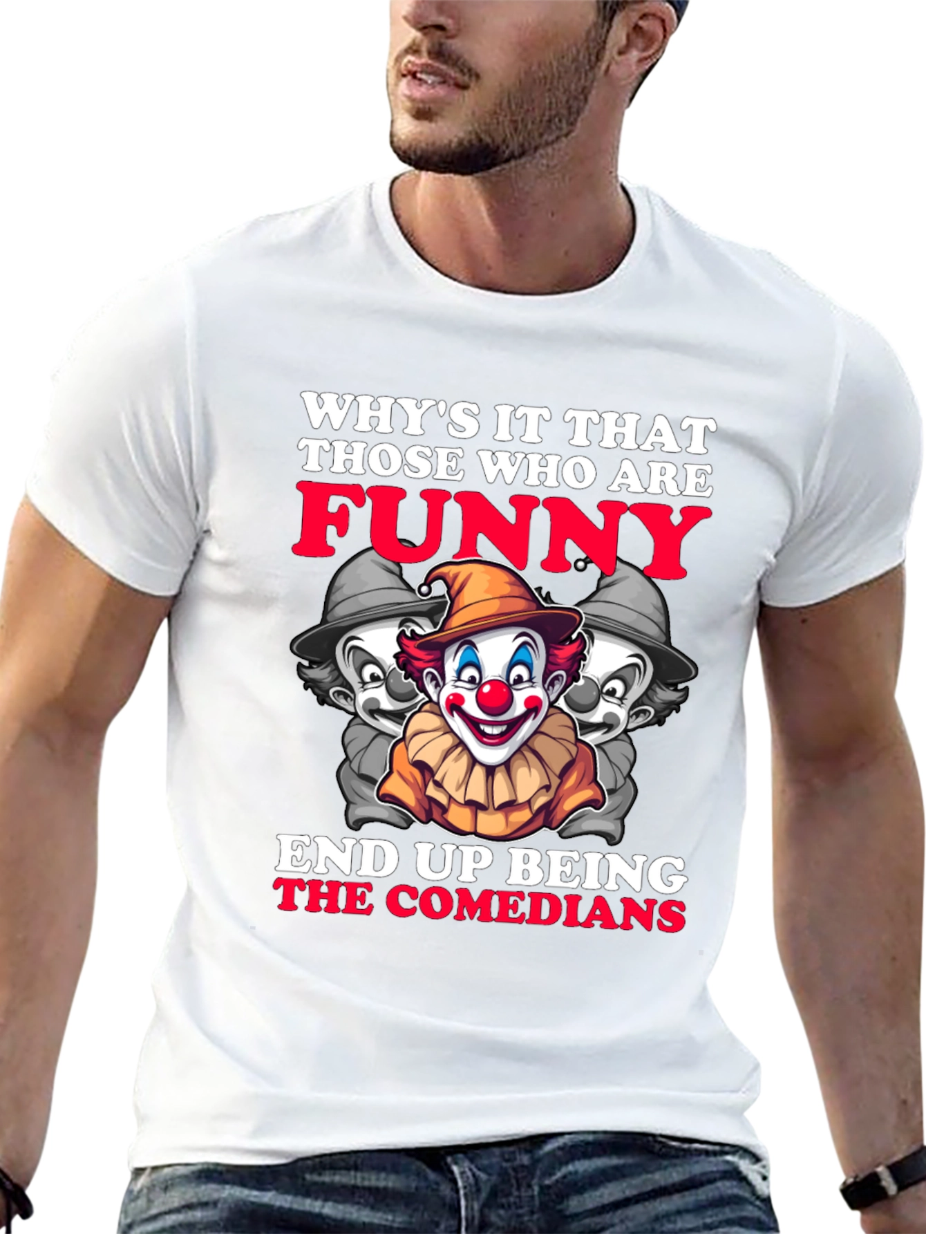 Funny Comedians Clown T-Shirt
