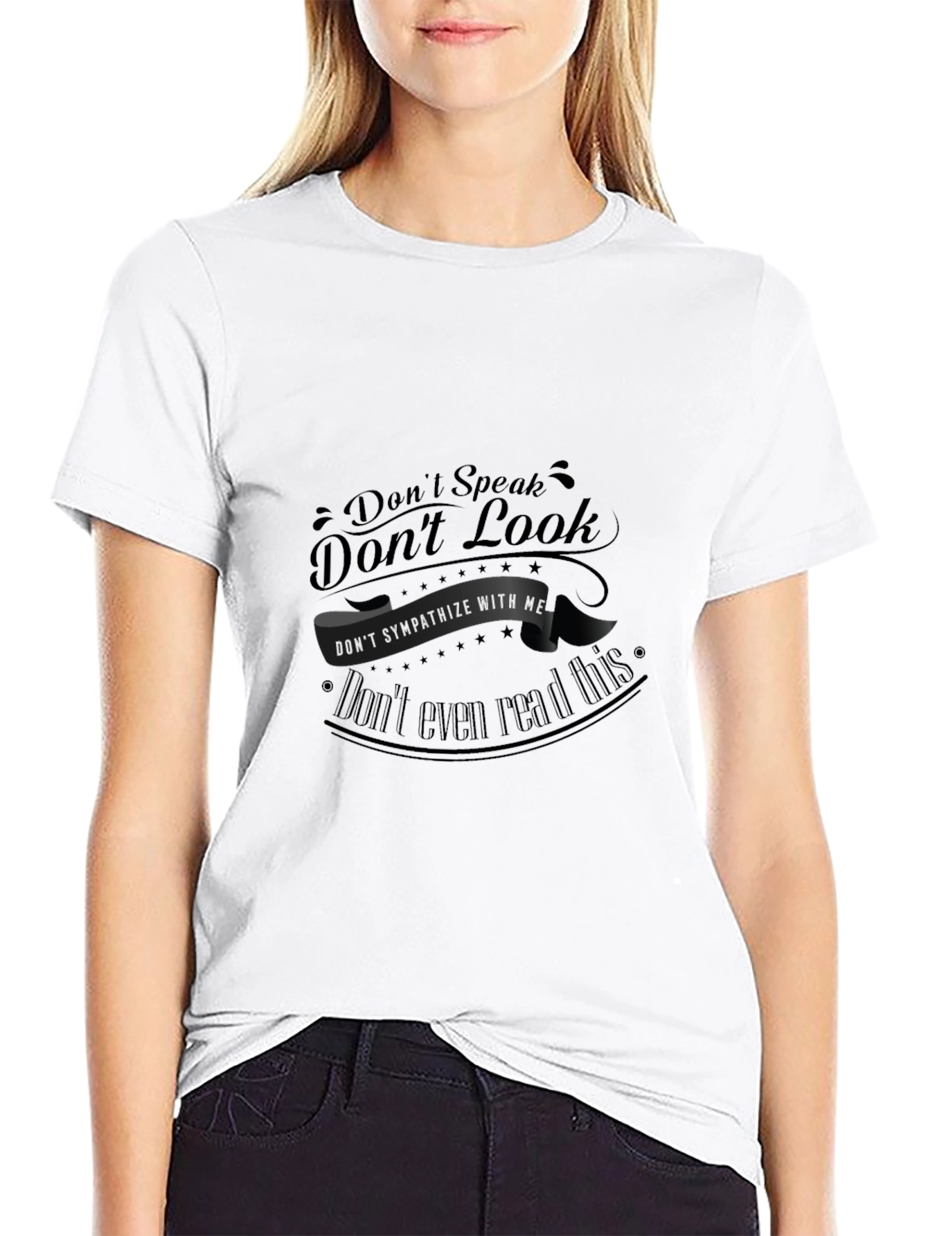 Dont Speak Graphic T-Shirt