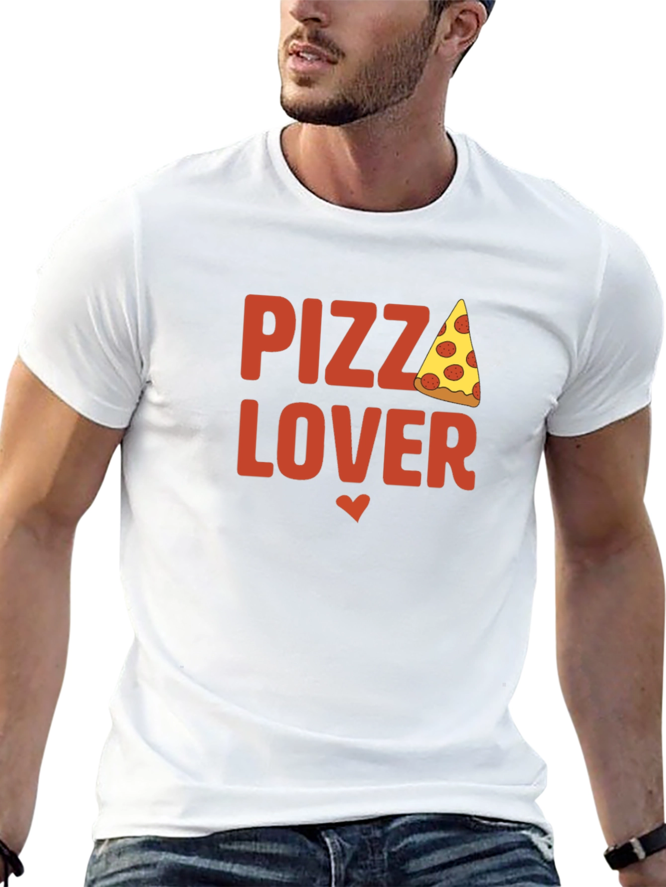 Pizza Lover Graphic Tee - Casual Style
