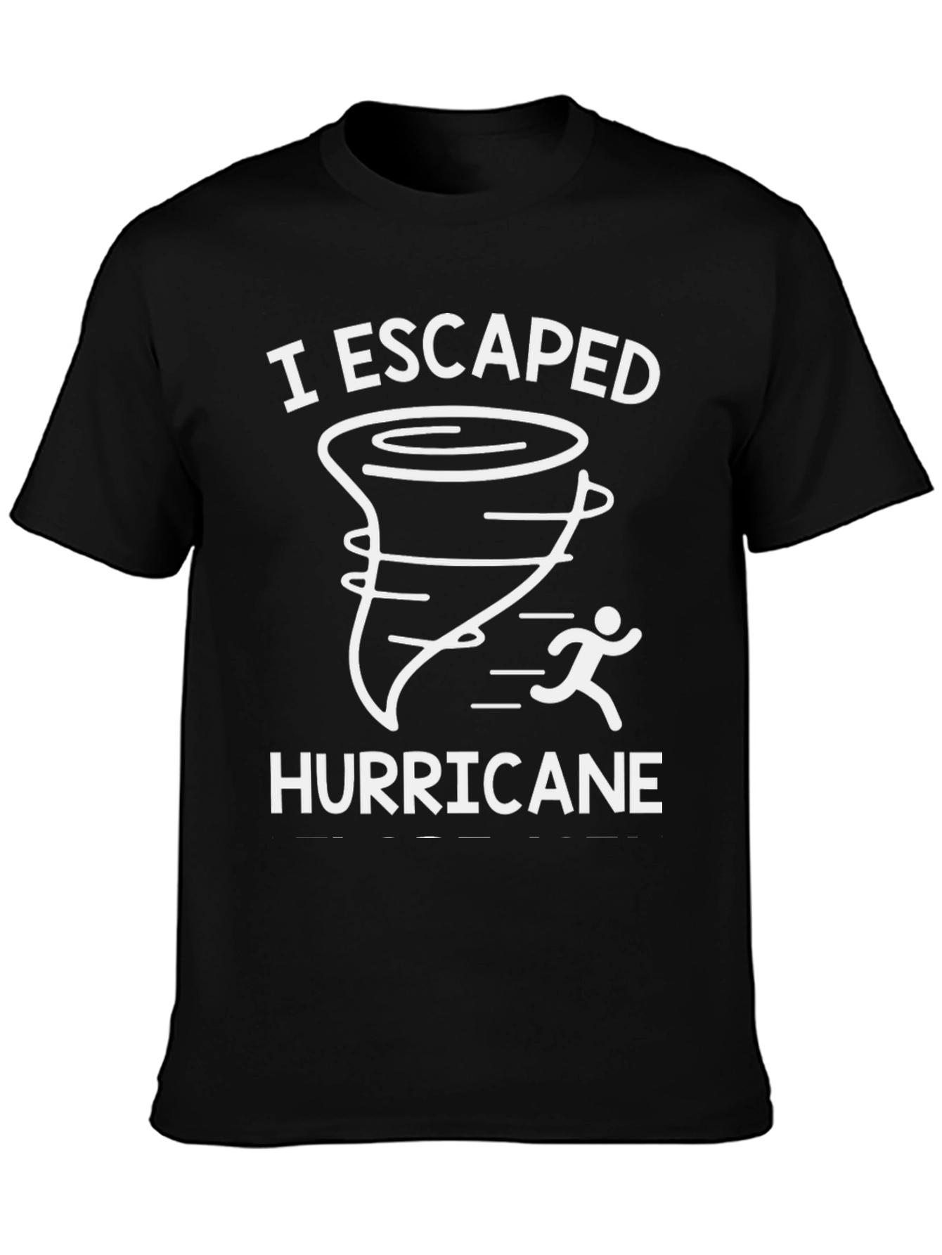 Escaped Hurricane Graphic Novelty T-Shirt