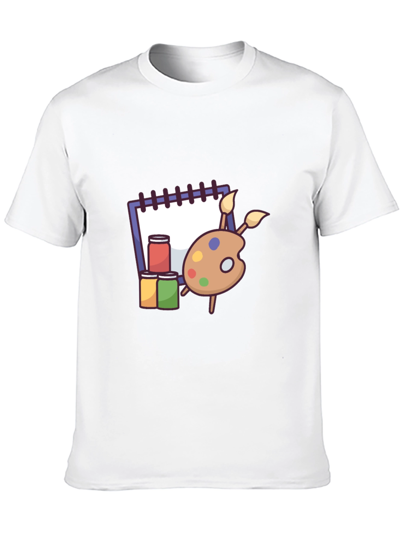Artist Palette T-Shirt - Creative Style