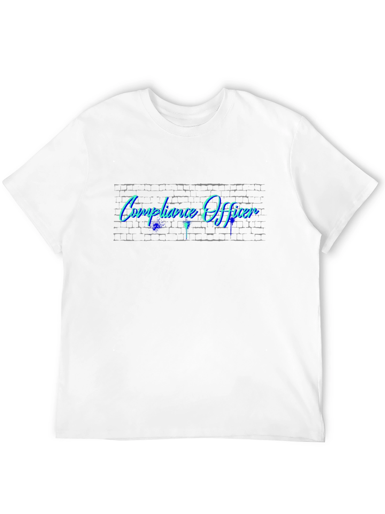 Compliance Officer Graphic T-Shirt - Black